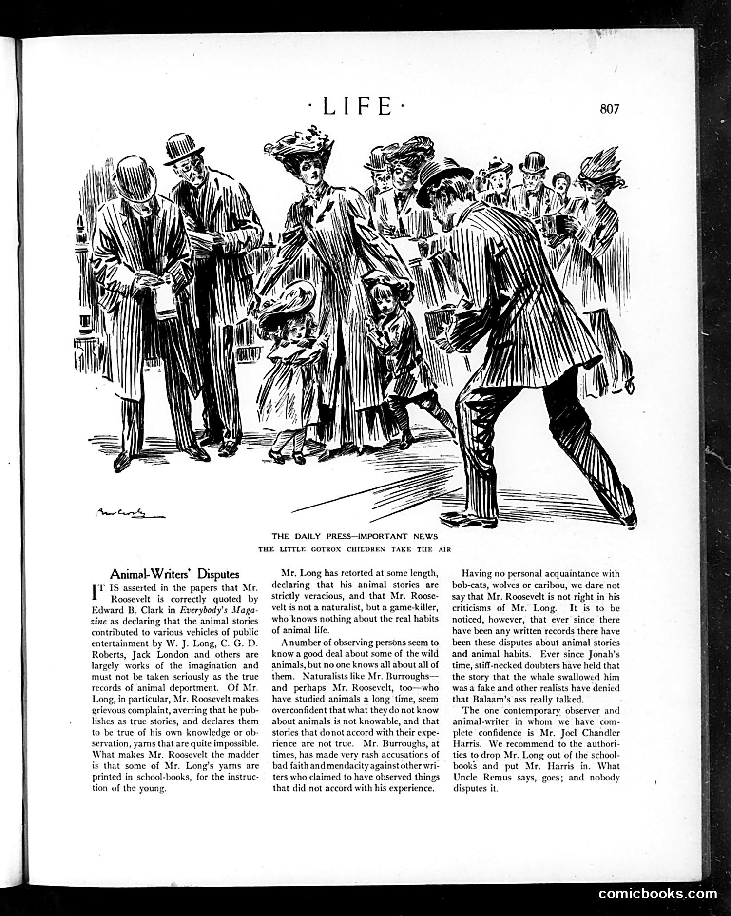 Life — June 13, 1907 — page 7: Life, 1907-06-13