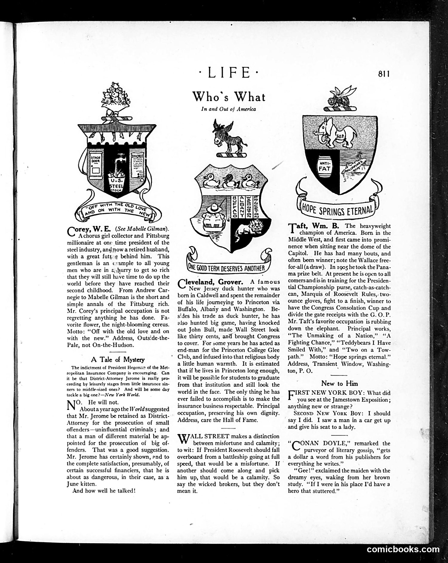 Life — June 13, 1907 — page 11: Life, 1907-06-13
