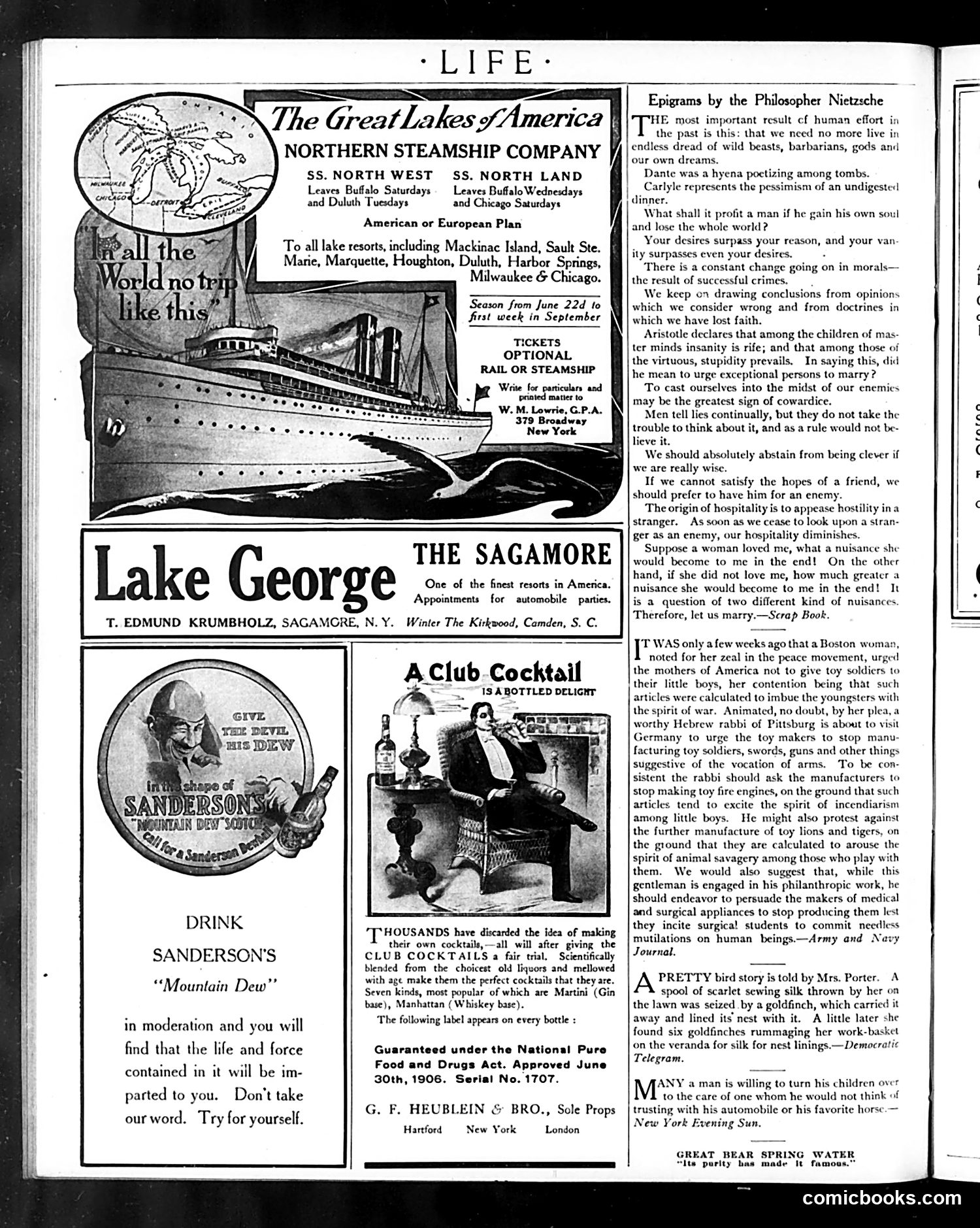 Life — June 20, 1907 — page 4: Life, 1907-06-20