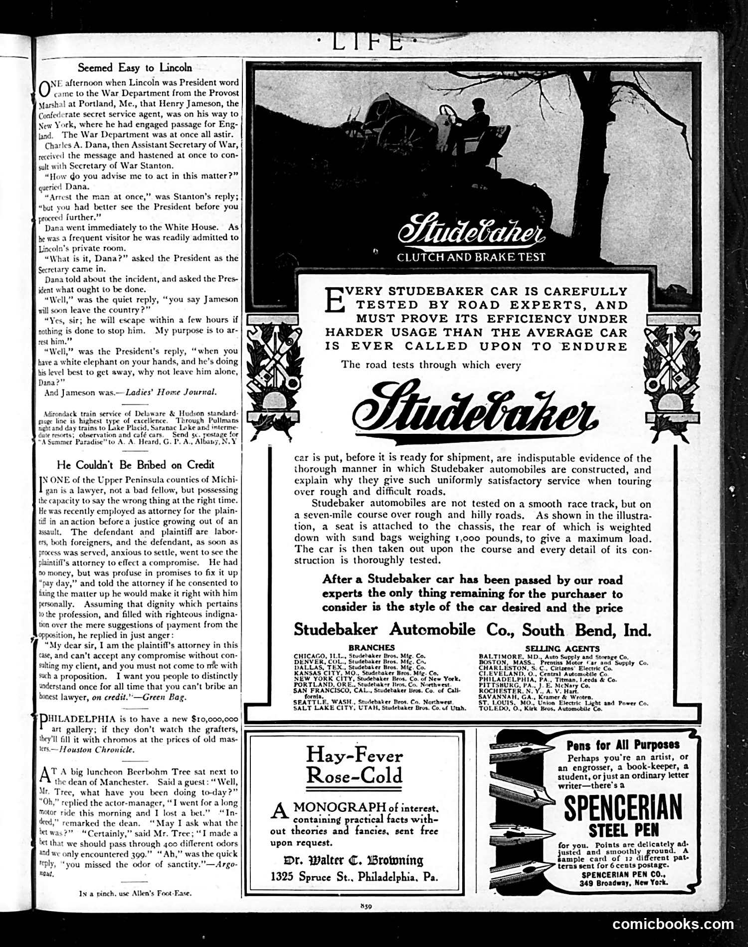 Life — June 27, 1907 — page 3: Life, 1907-06-27