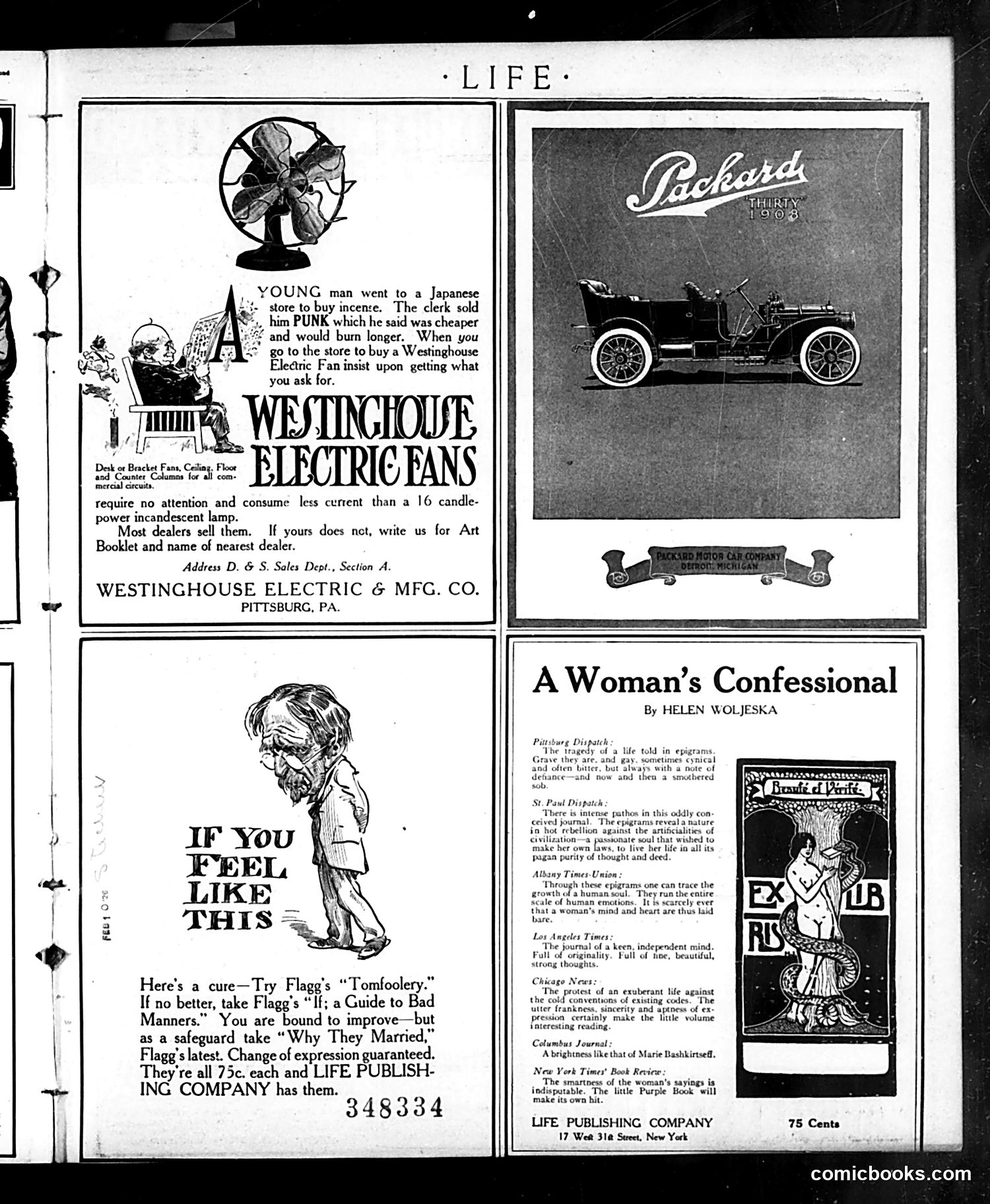 Life — July 4, 1907 — page 3: Life, 1907-07-04