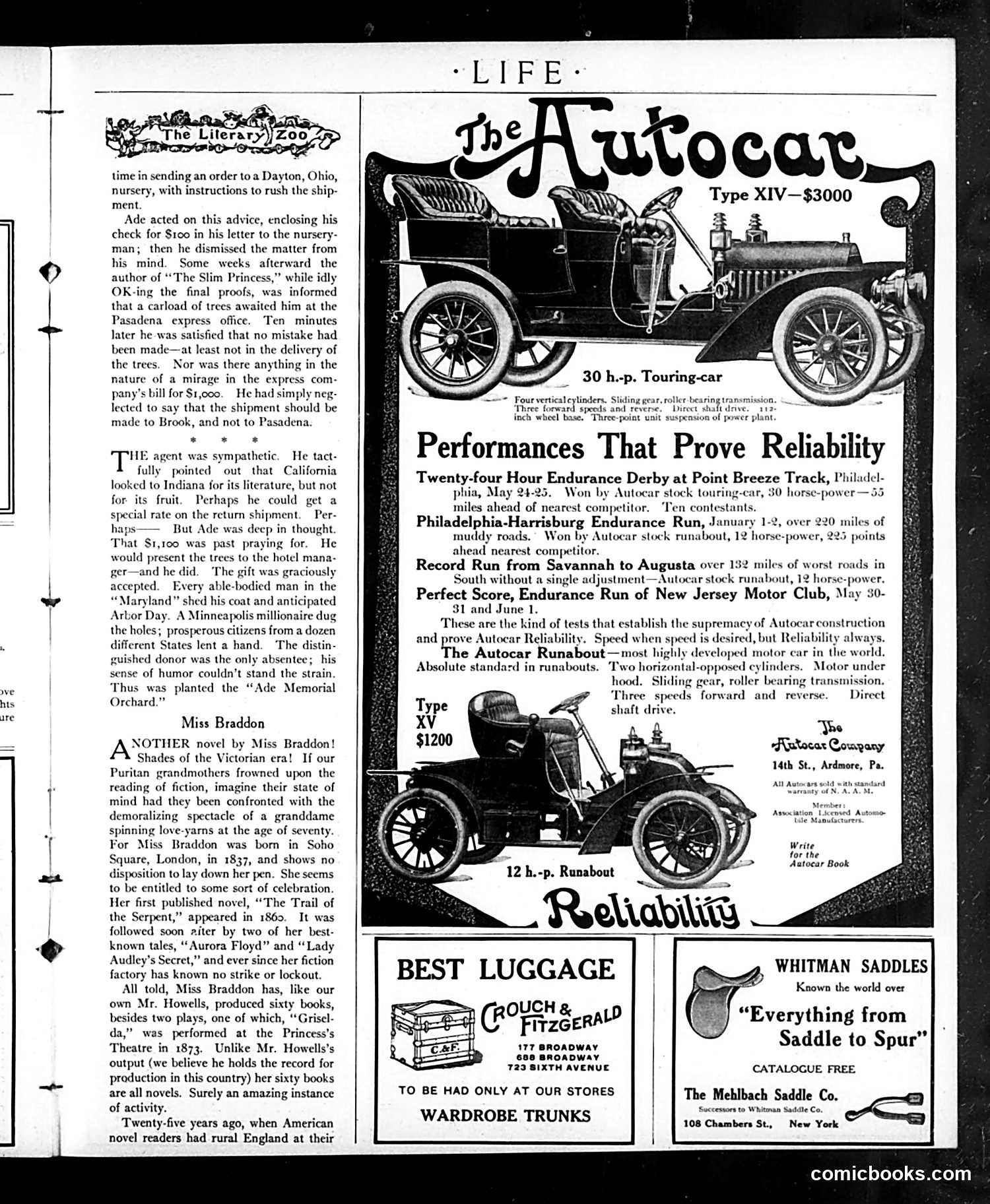 Life — July 4, 1907 — page 7: Life, 1907-07-04