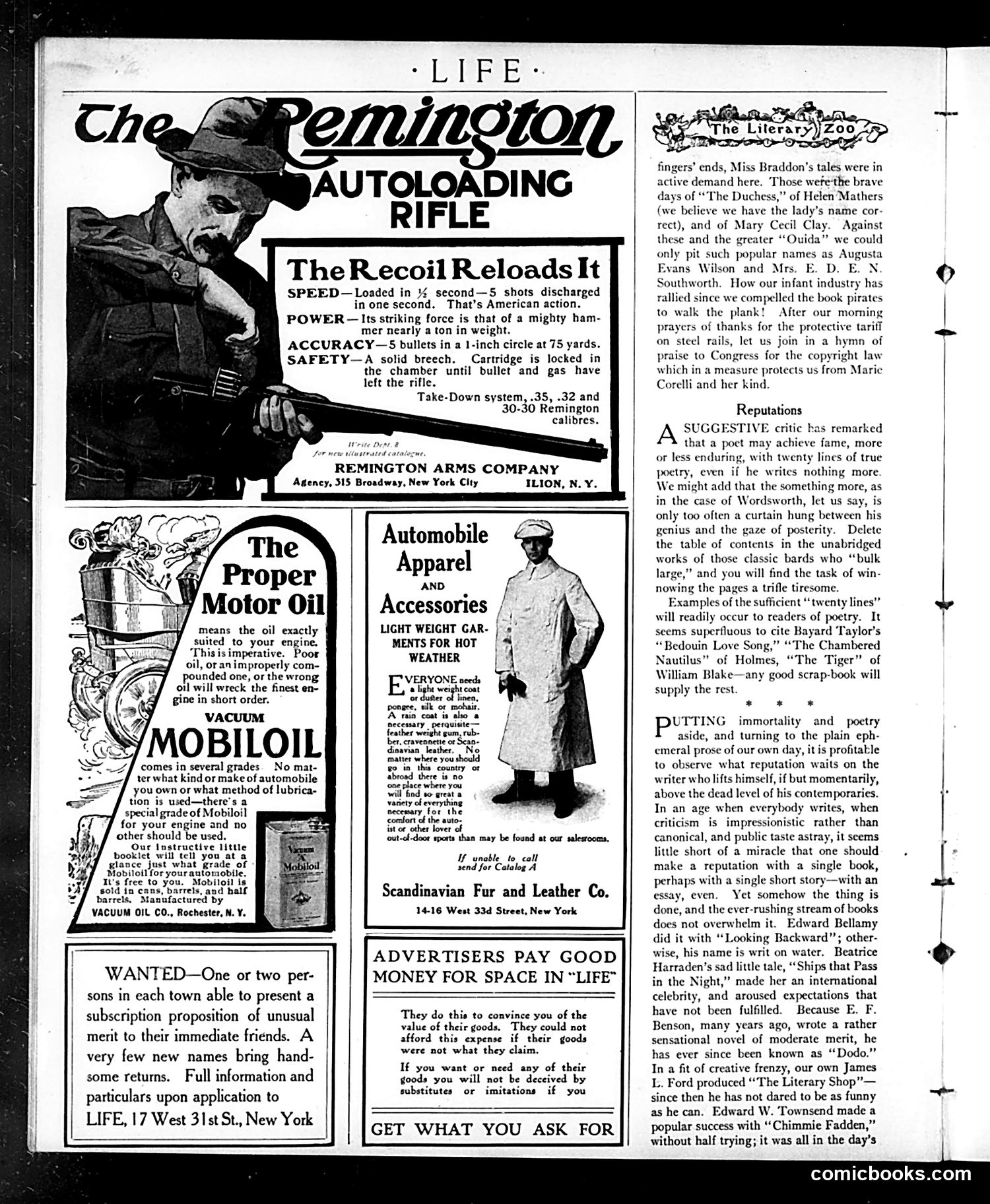 Life — July 4, 1907 — page 8: Life, 1907-07-04