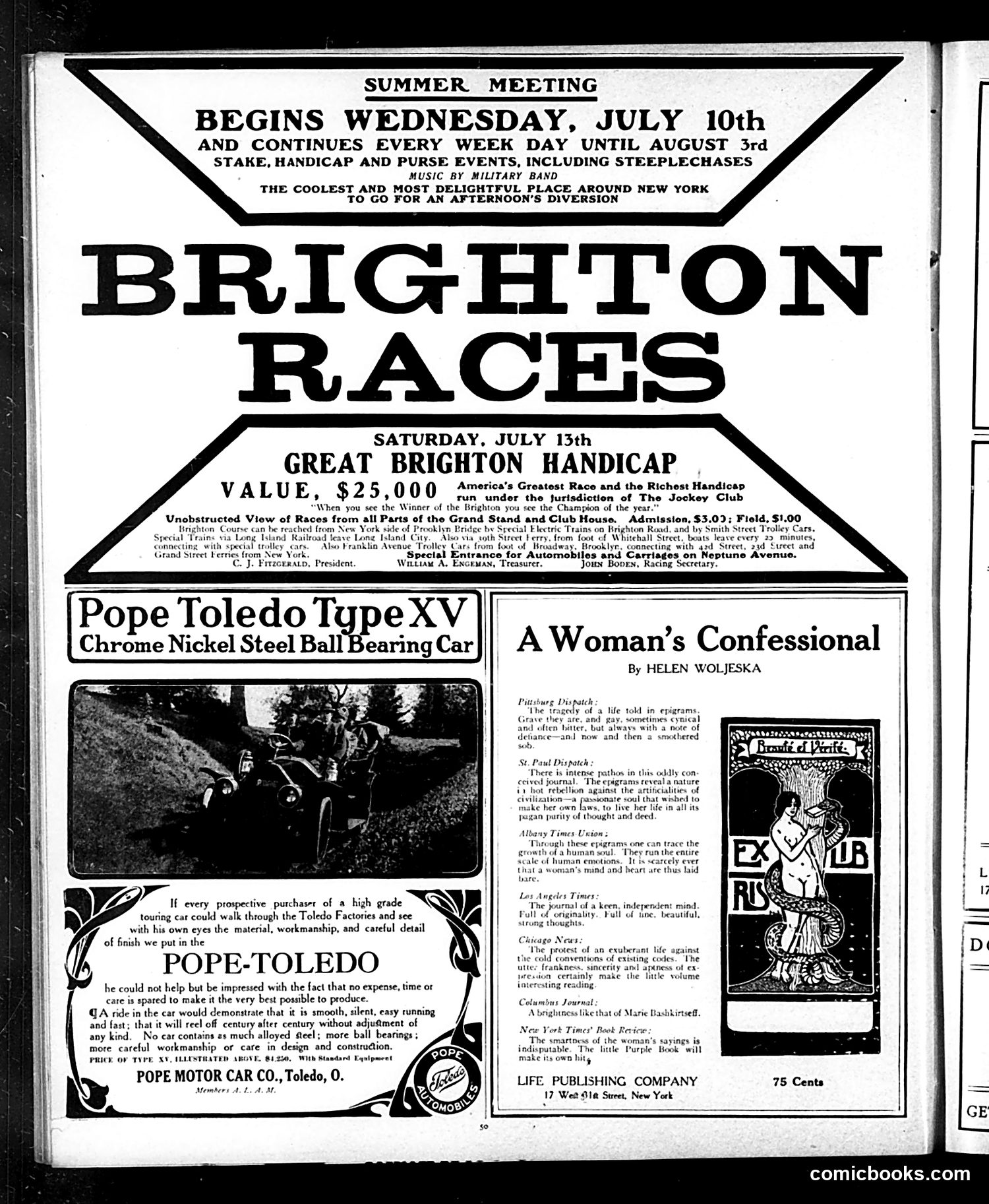 Life — July 11, 1907 — page 2: Life, 1907-07-11