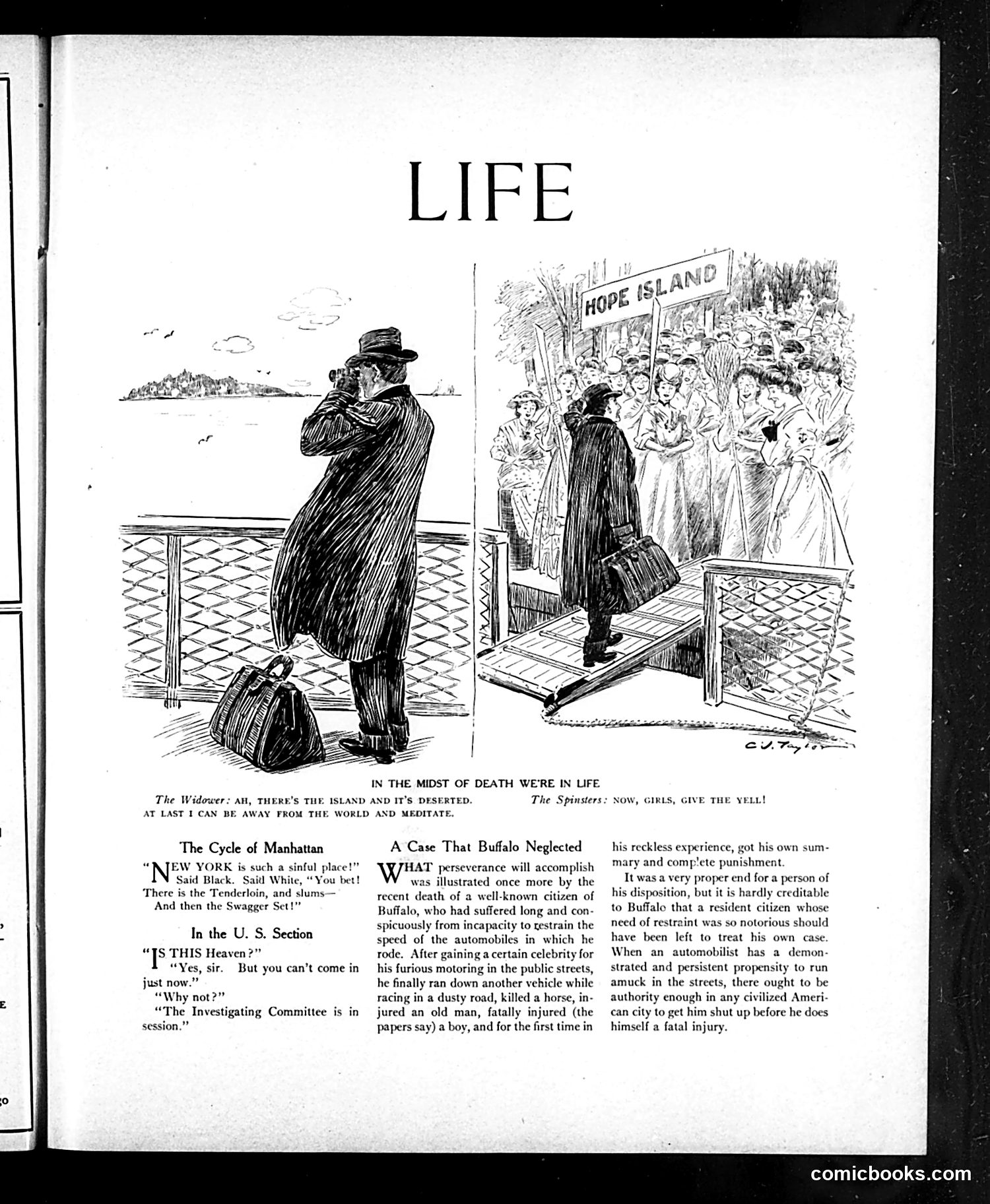 Life — July 11, 1907 — page 5: Life, 1907-07-11