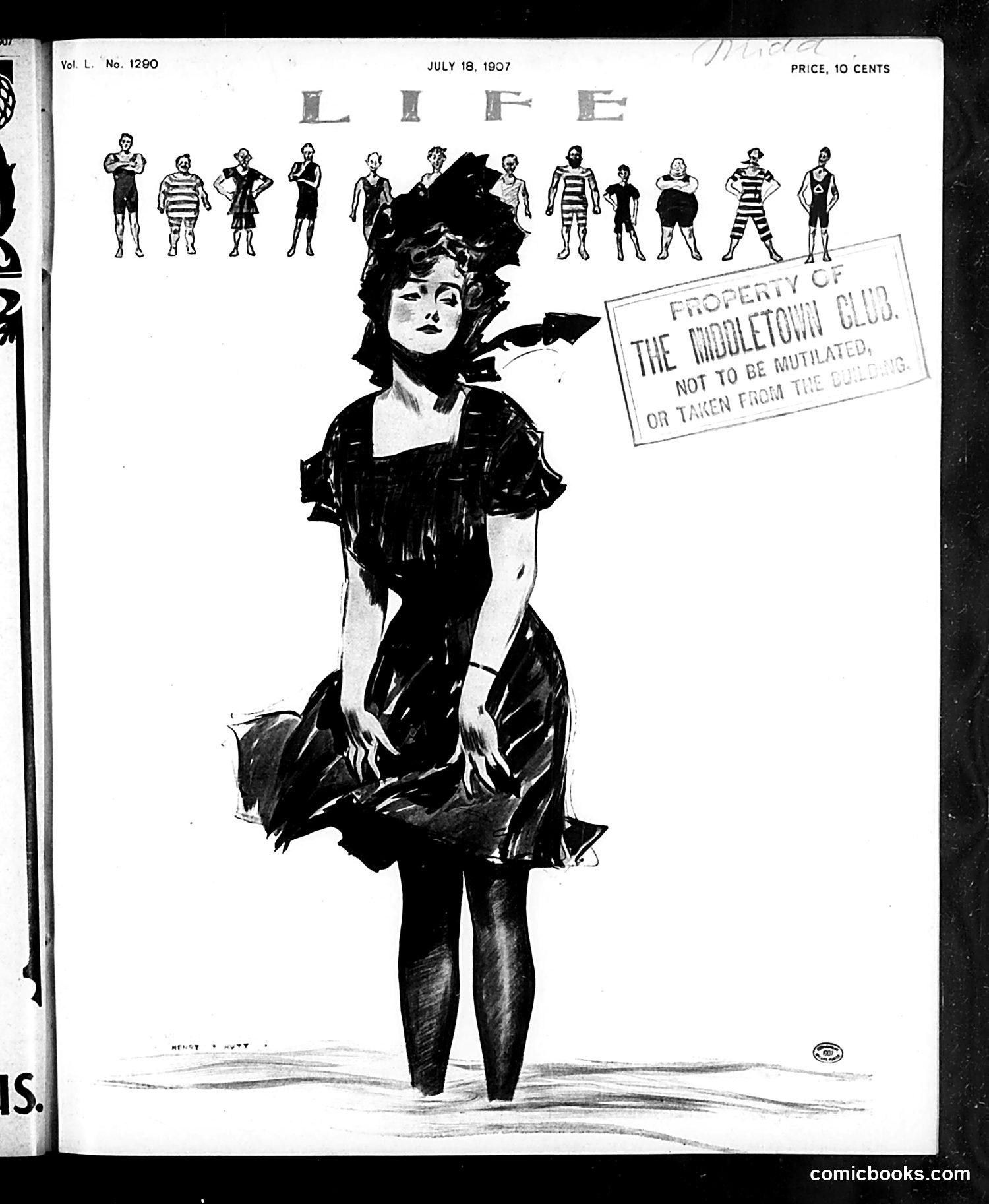 Life — July 18, 1907 — page 1: Life, 1907-07-18