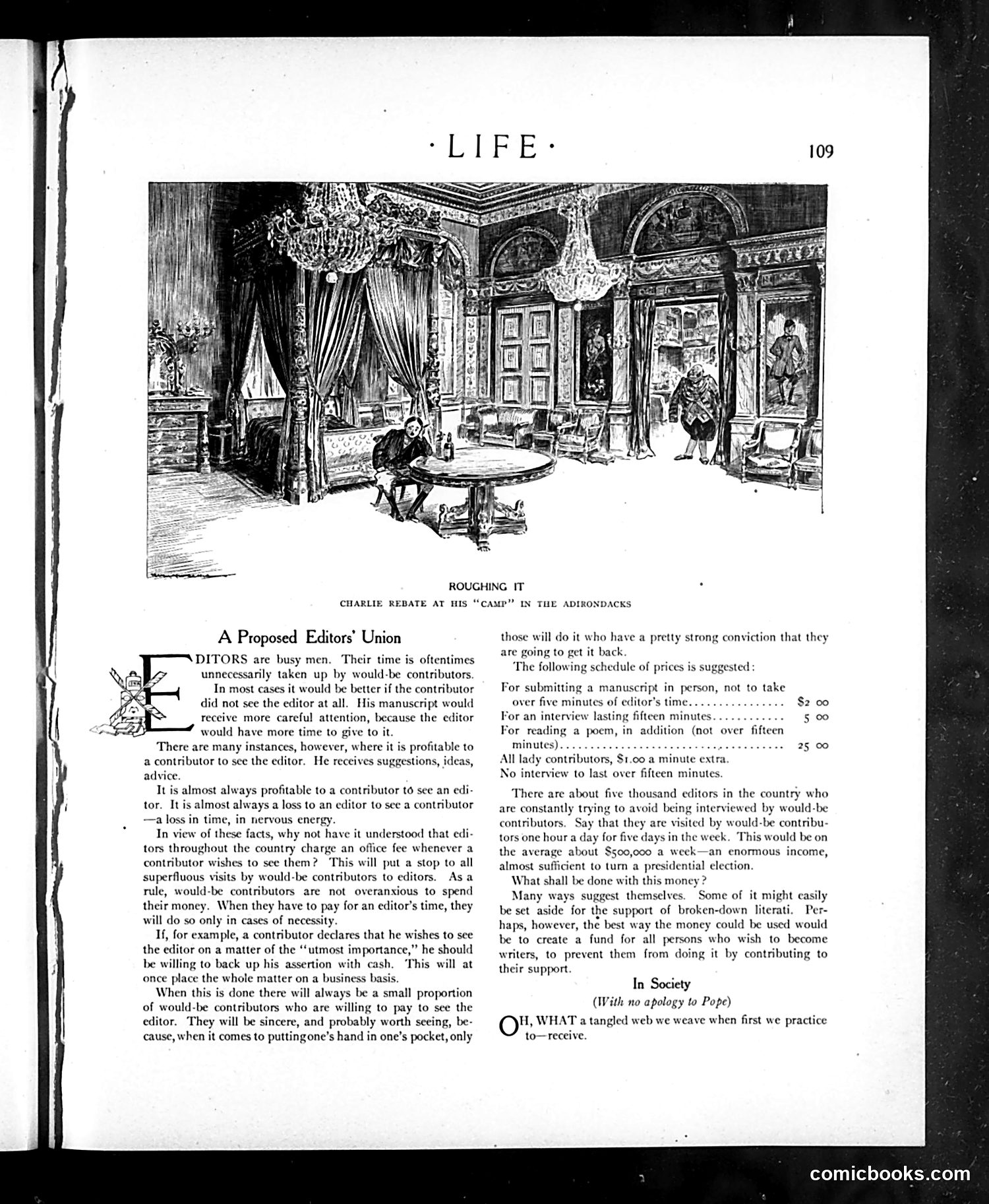 Life — July 25, 1907 — page 7: Life, 1907-07-25