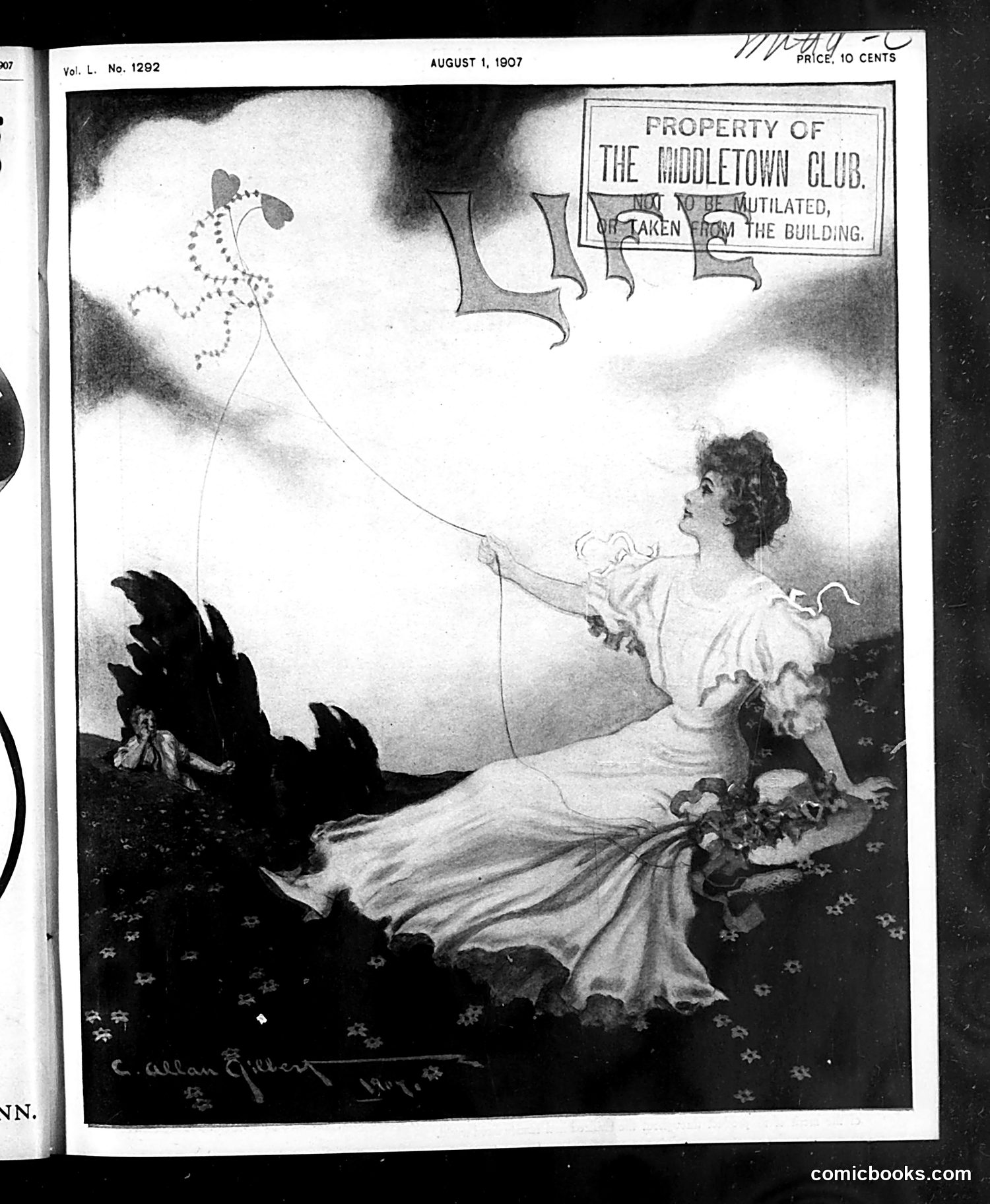 Life — August 1, 1907 — page 1: Life, 1907-08-01