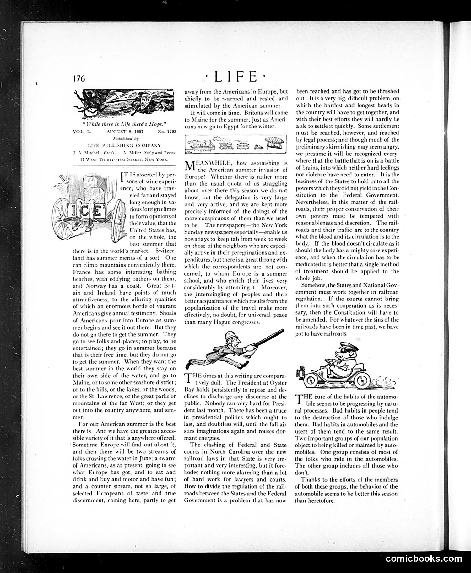 Life — August 8, 1907 — page 4: Life, 1907-08-08