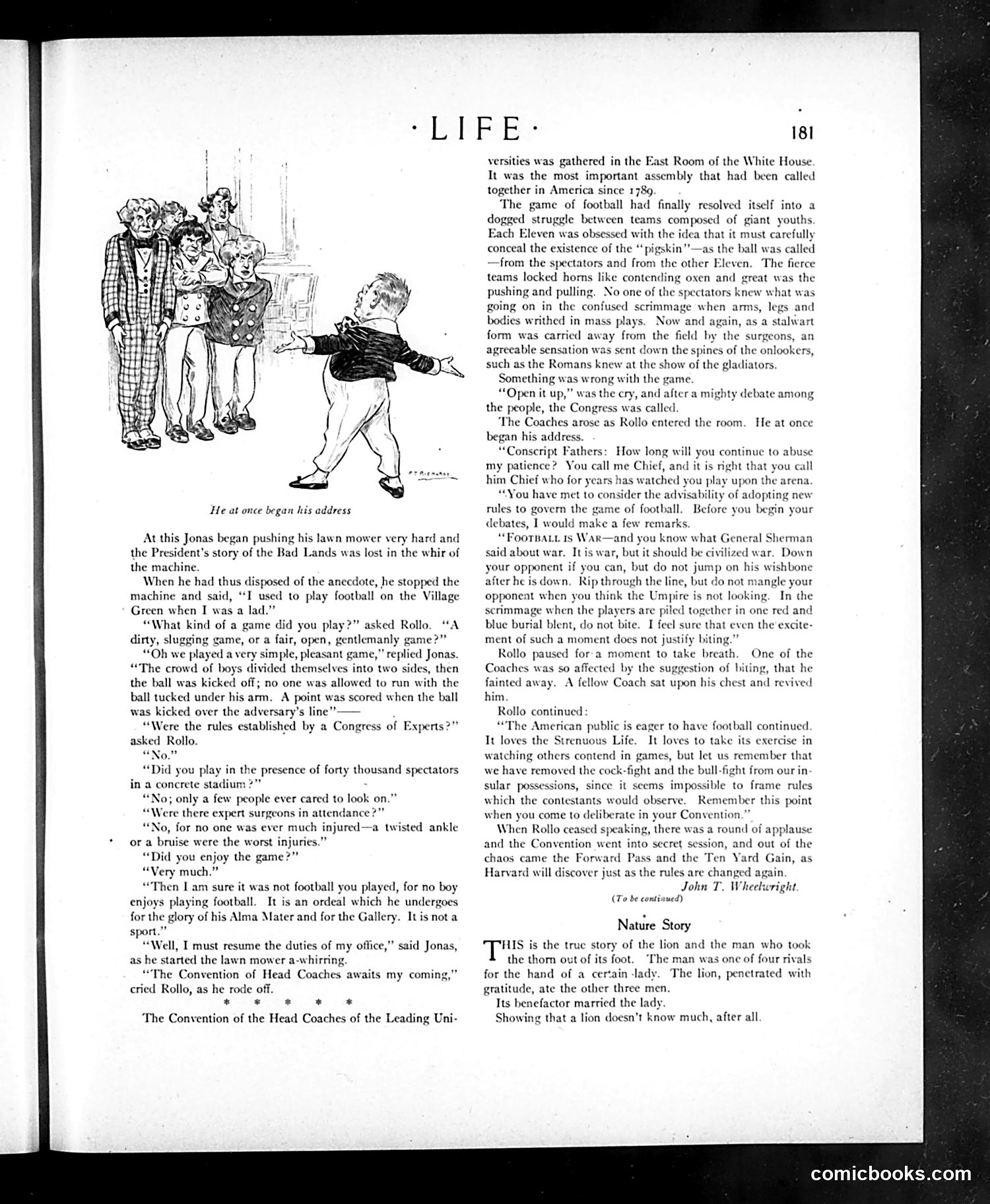 Life — August 8, 1907 — page 9: Life, 1907-08-08