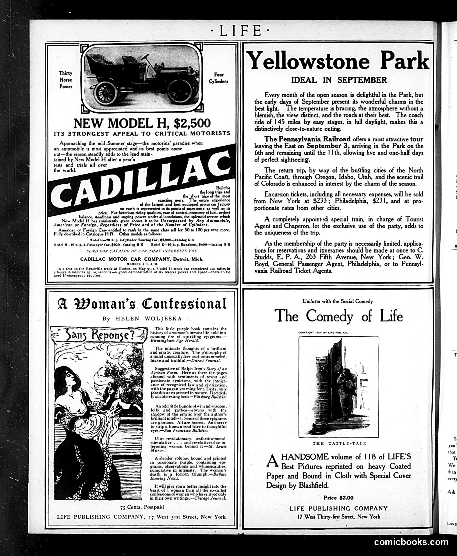 Life — August 29, 1907 — page 2: Life, 1907-08-29