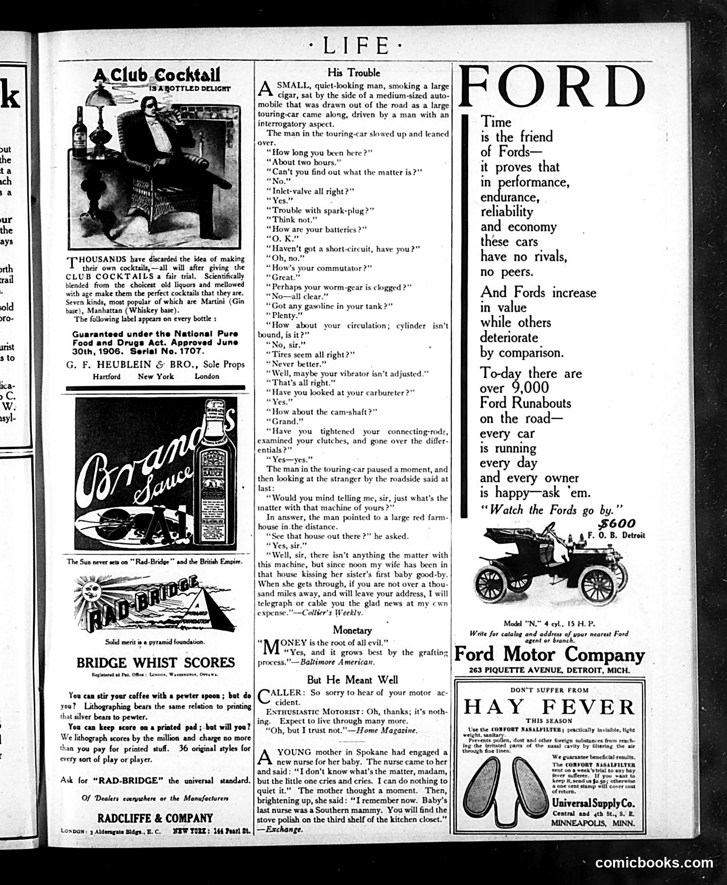 Life — August 29, 1907 — page 3: Life, 1907-08-29