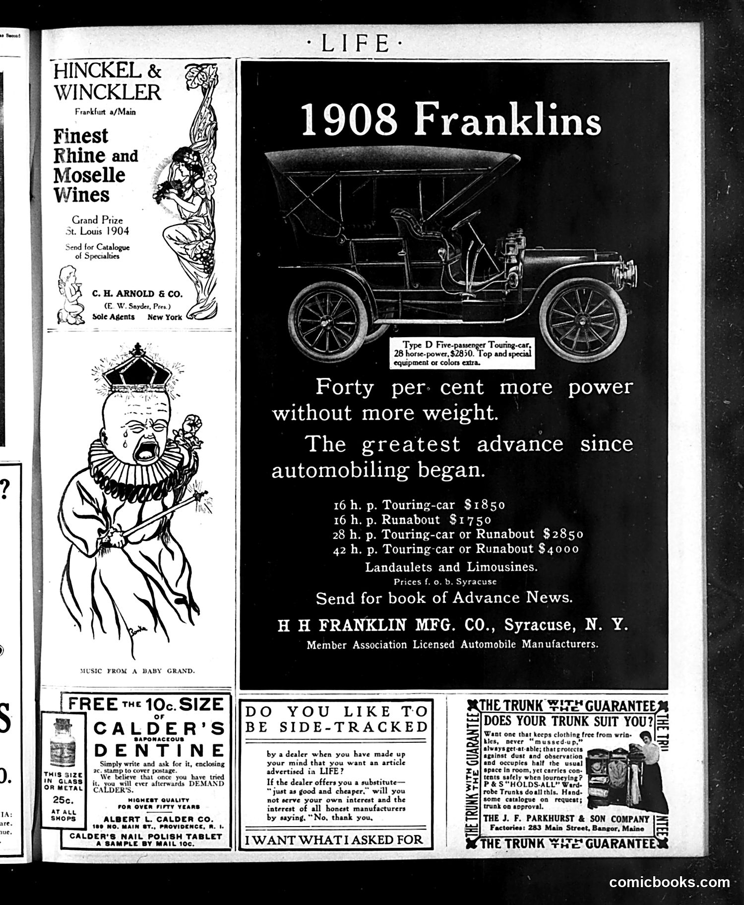 Life — September 5, 1907 — page 3: Life, 1907-09-05