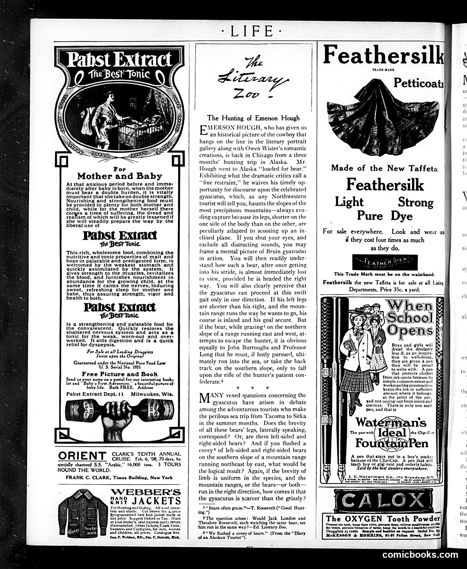 Life — September 5, 1907 — page 4: Life, 1907-09-05