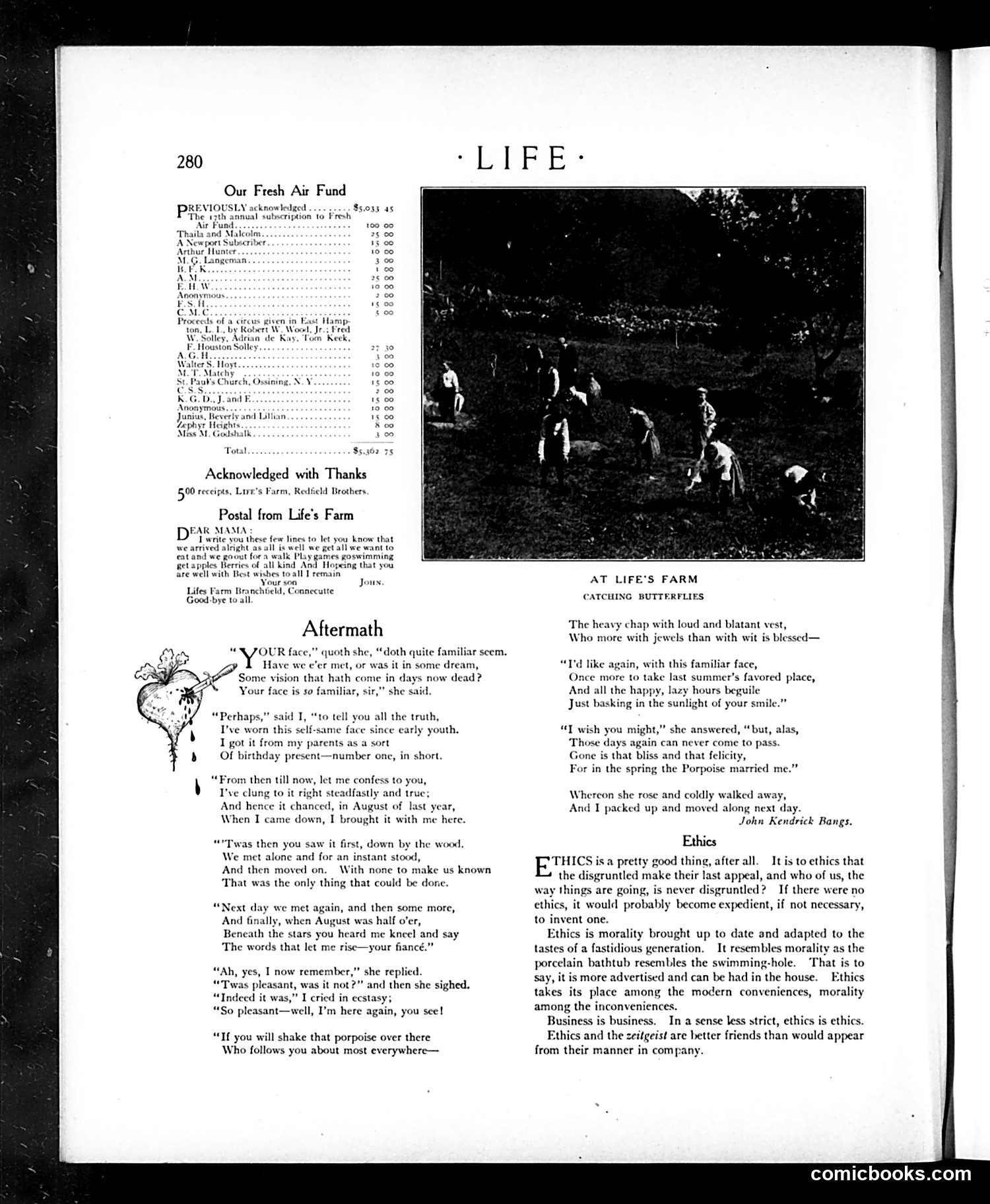 Life — September 5, 1907 — page 12: Life, 1907-09-05