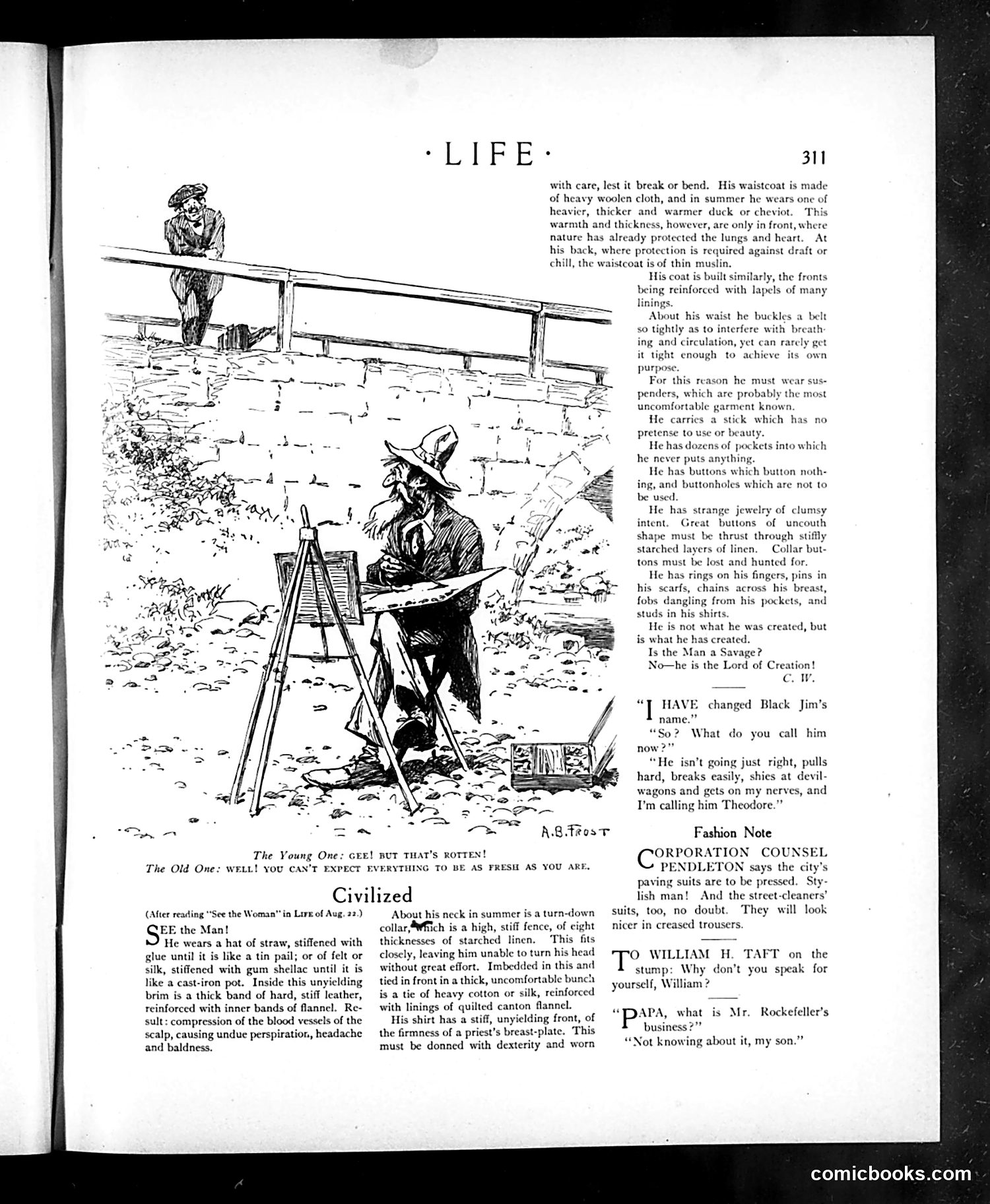Life — September 12, 1907 — page 7: Life, 1907-09-12