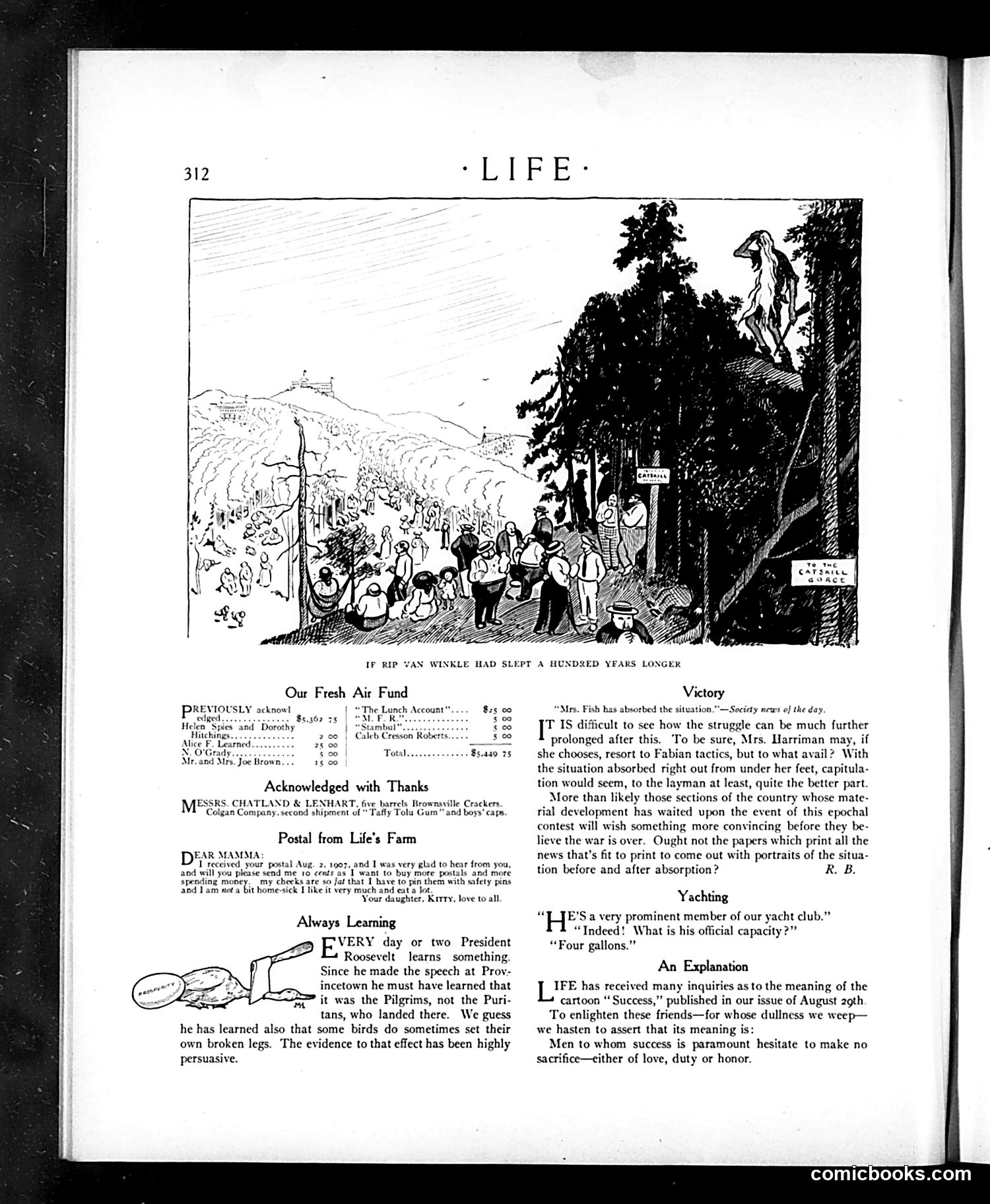 Life — September 12, 1907 — page 8: Life, 1907-09-12