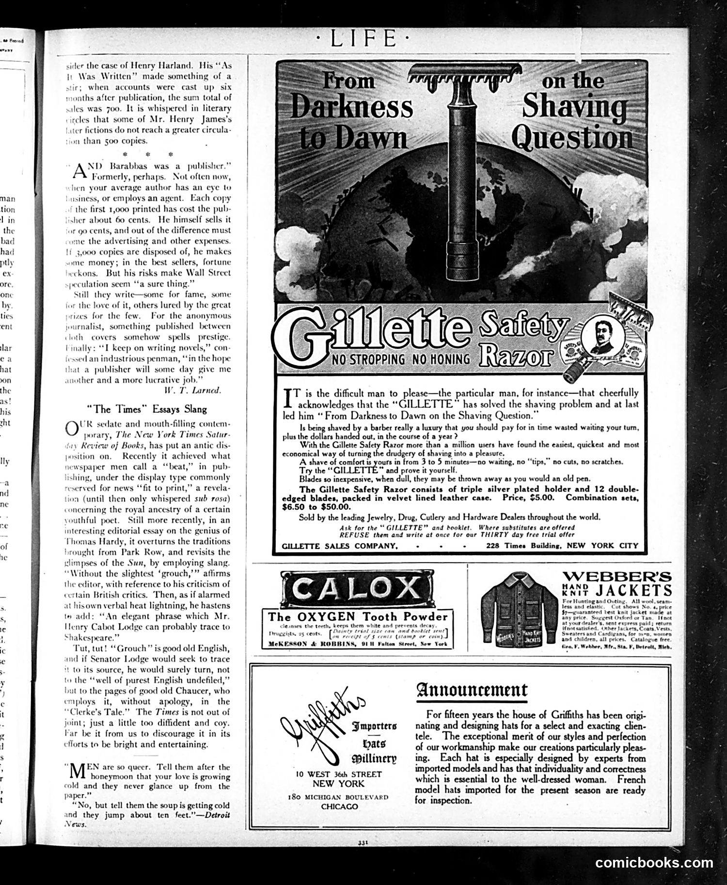 Life — September 19, 1907 — page 3: Life, 1907-09-19