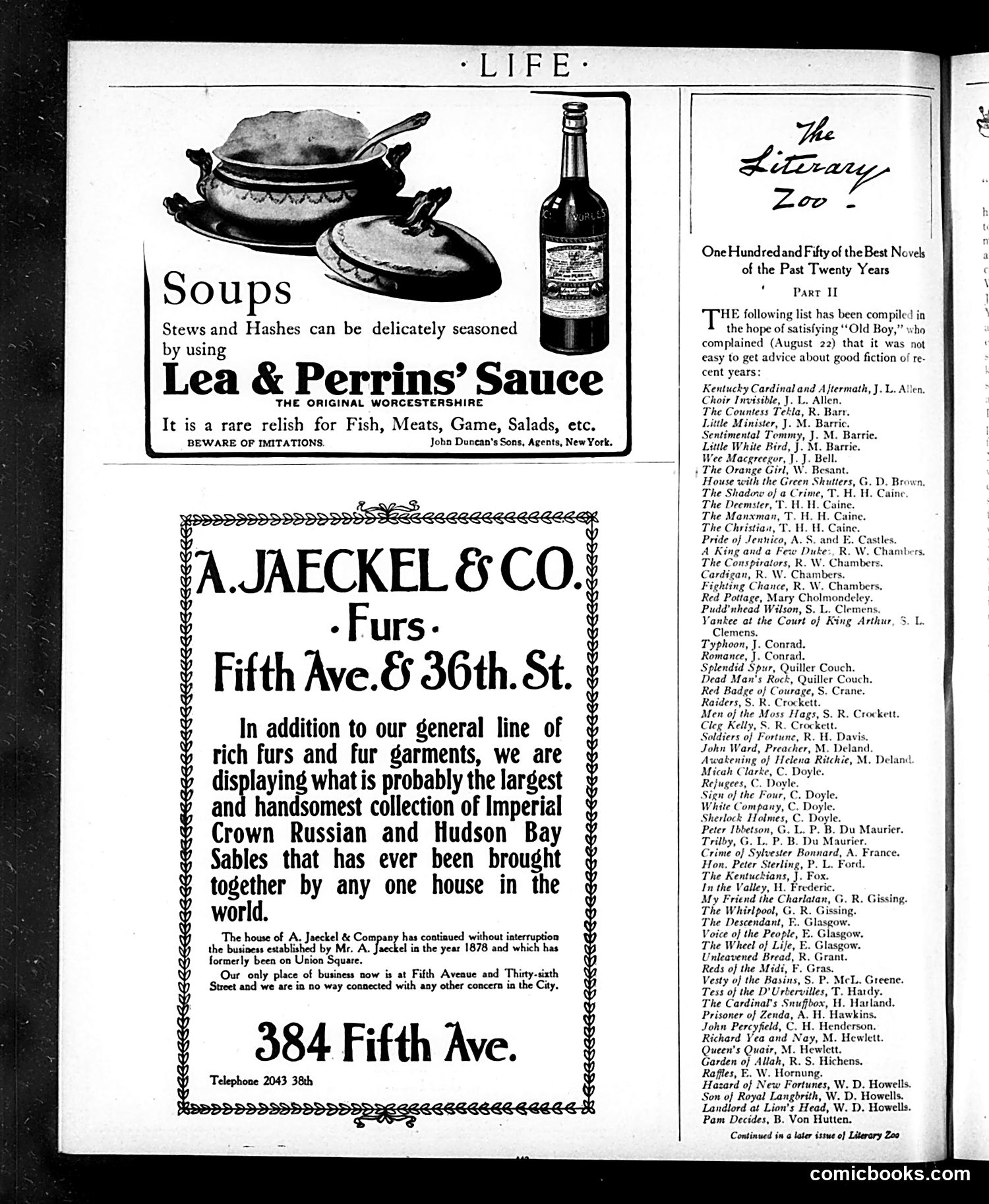 Life — October 17, 1907 — page 6: Life, 1907-10-17
