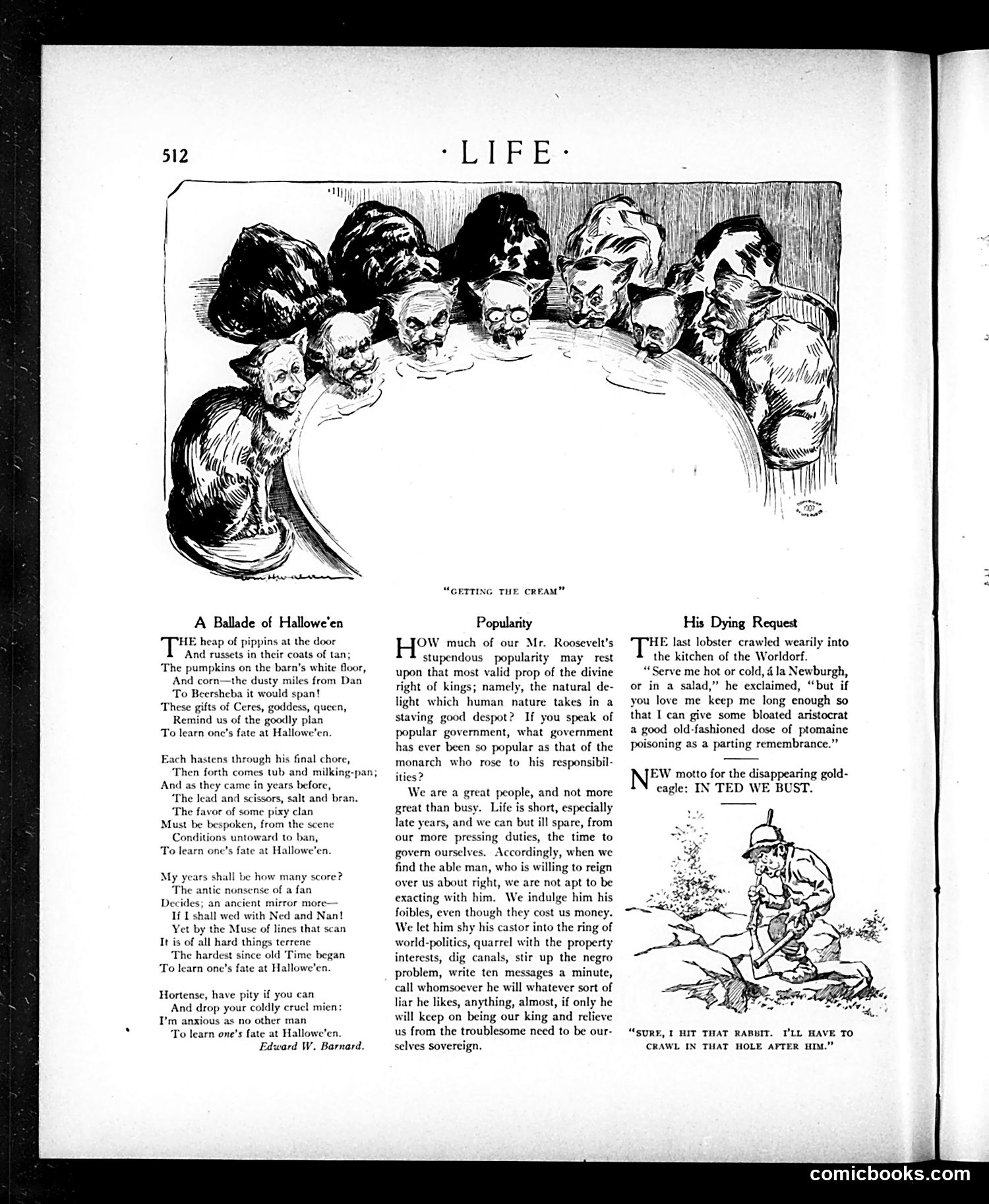 Life — October 31, 1907 — page 10: Life, 1907-10-31