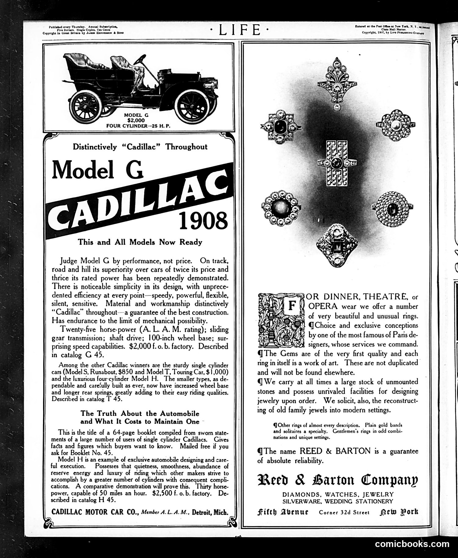 Life — November 7, 1907 — page 2: Life, 1907-11-07