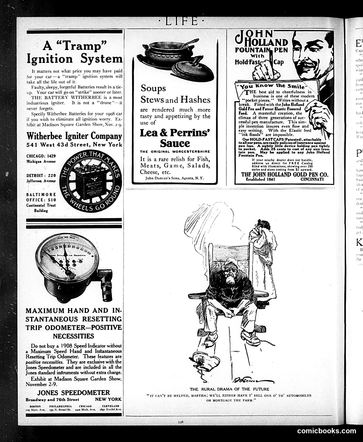 Life — November 7, 1907 — page 12: Life, 1907-11-07
