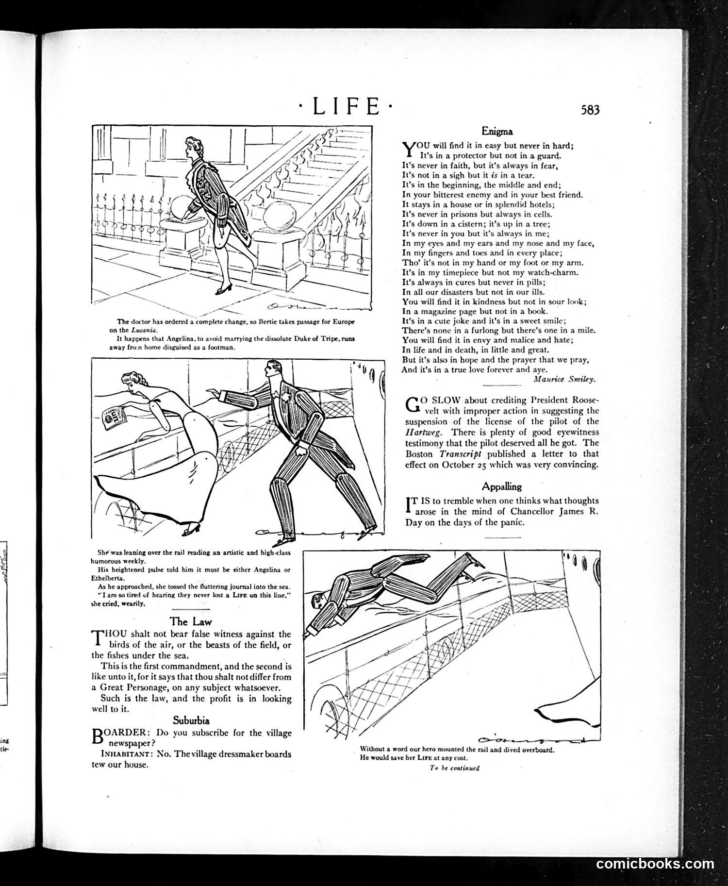 Life — November 14, 1907 — page 7: Life, 1907-11-14