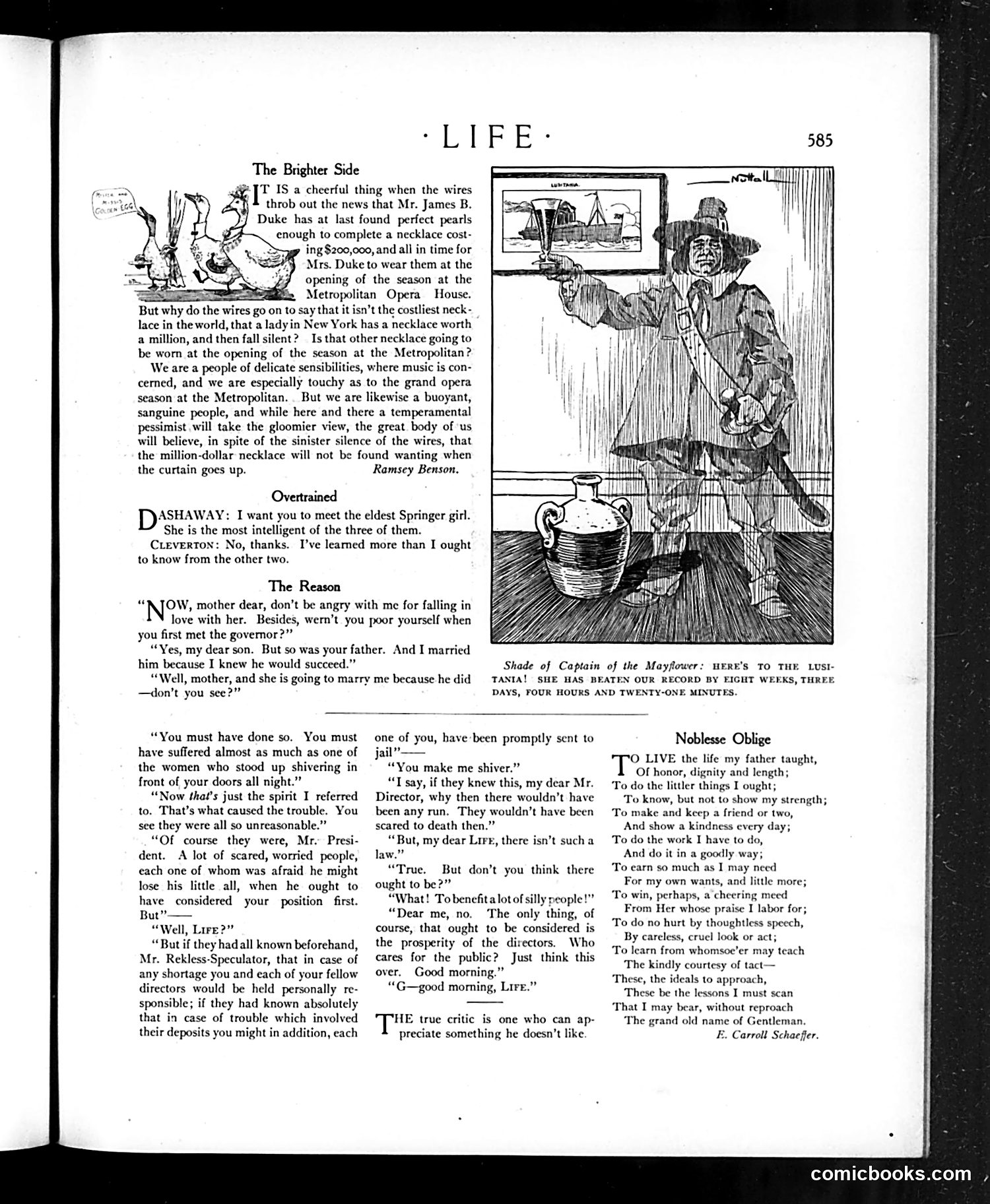 Life — November 14, 1907 — page 9: Life, 1907-11-14