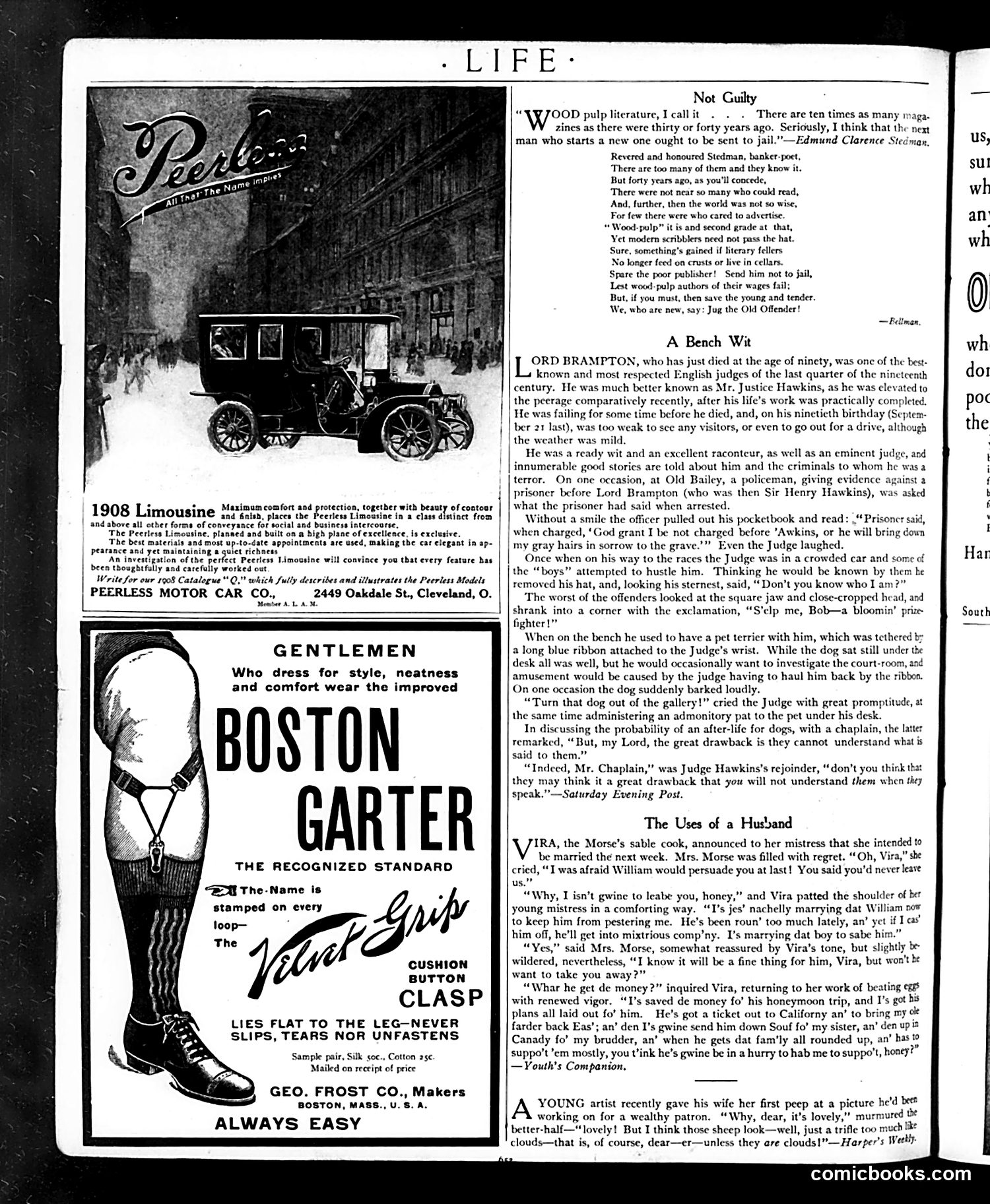 Life — December 5, 1907 — page 4: Life, 1907-12-05