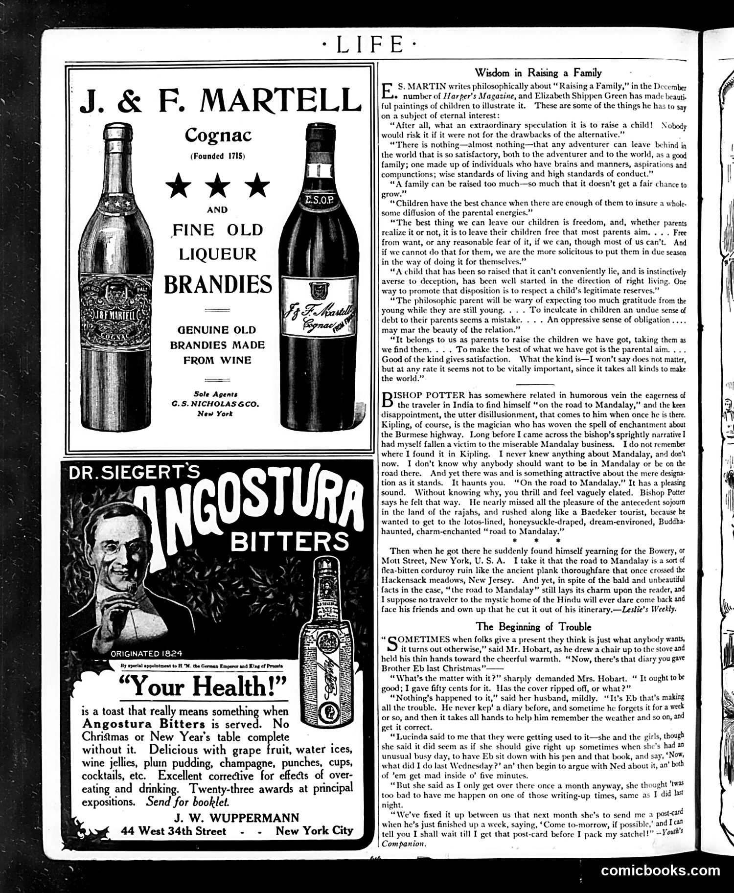 Life — December 5, 1907 — page 8: Life, 1907-12-05