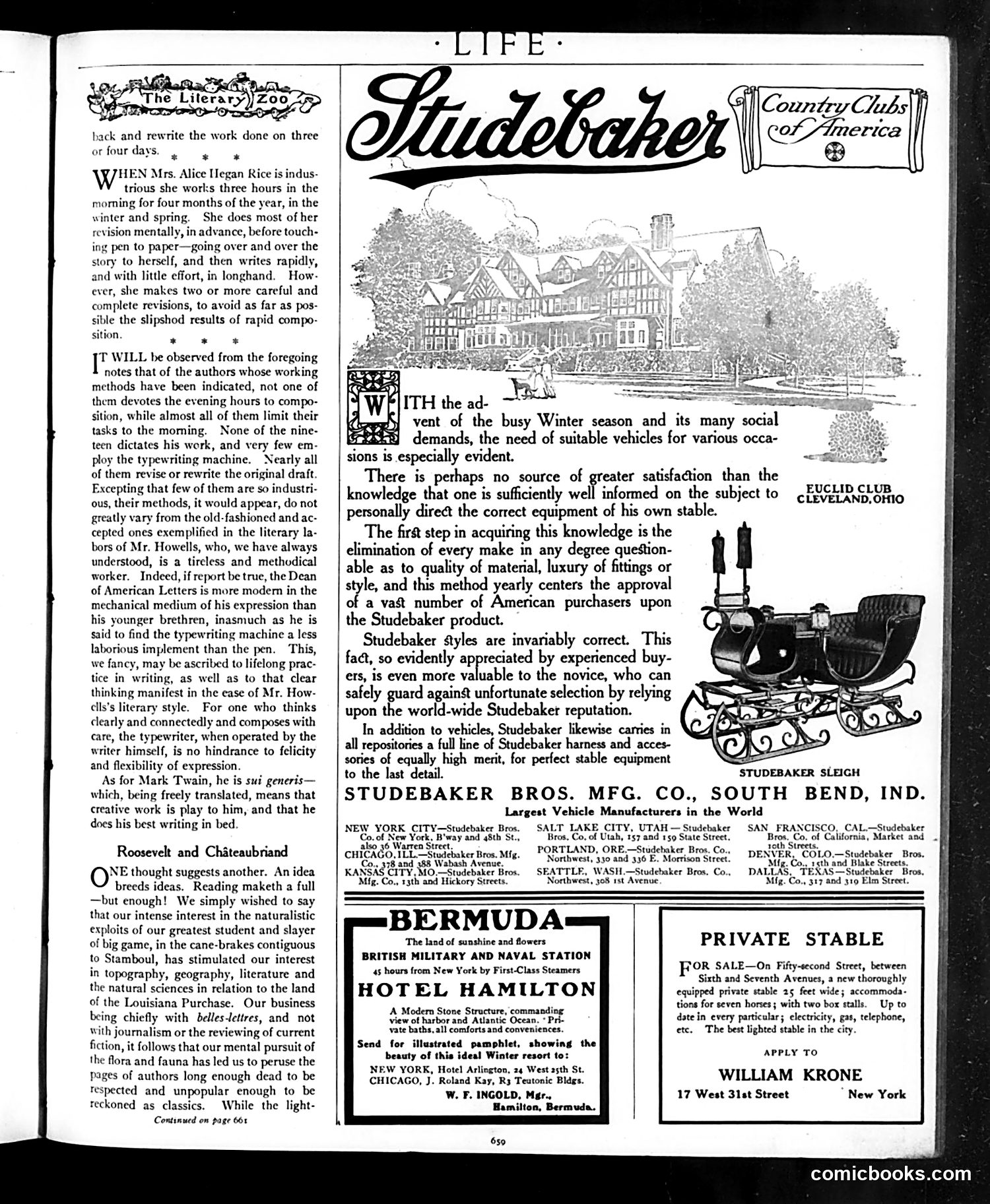Life — December 5, 1907 — page 11: Life, 1907-12-05