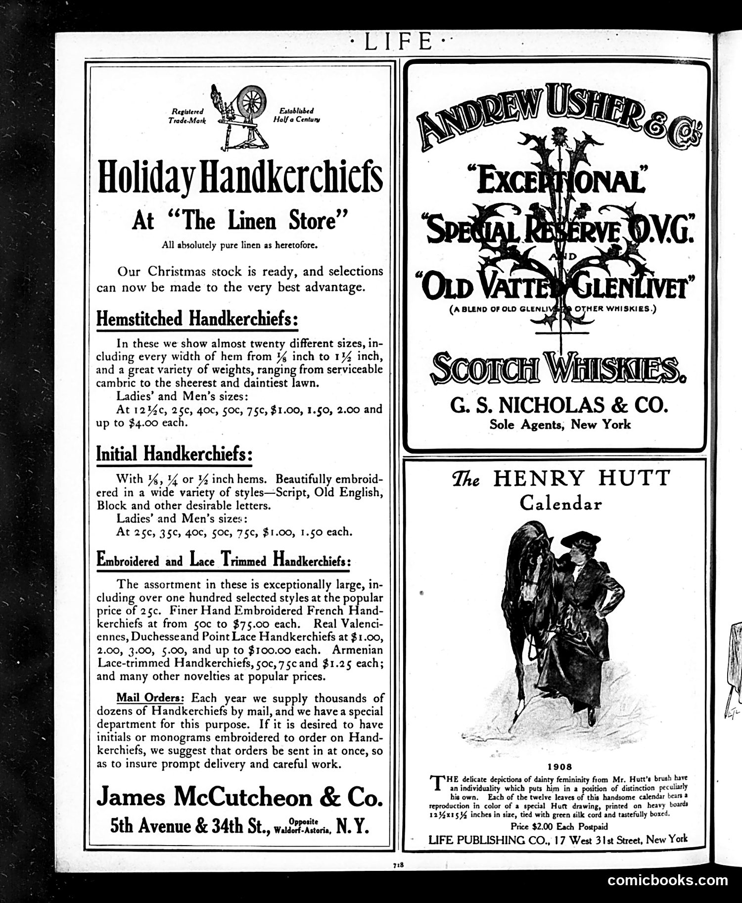 Life — December 12, 1907 — page 2: Life, 1907-12-12