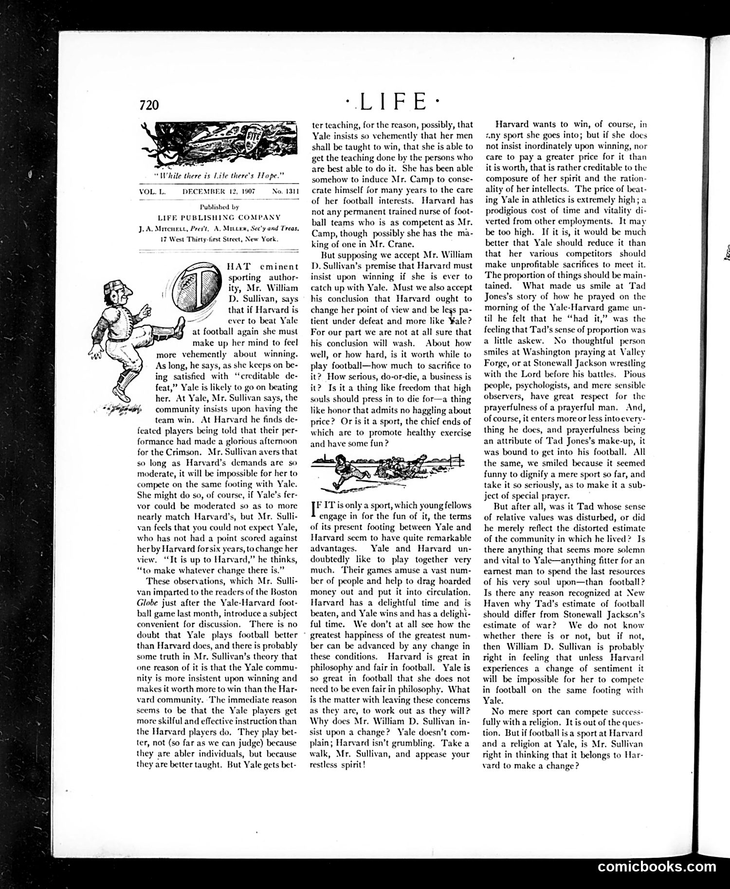 Life — December 12, 1907 — page 4: Life, 1907-12-12