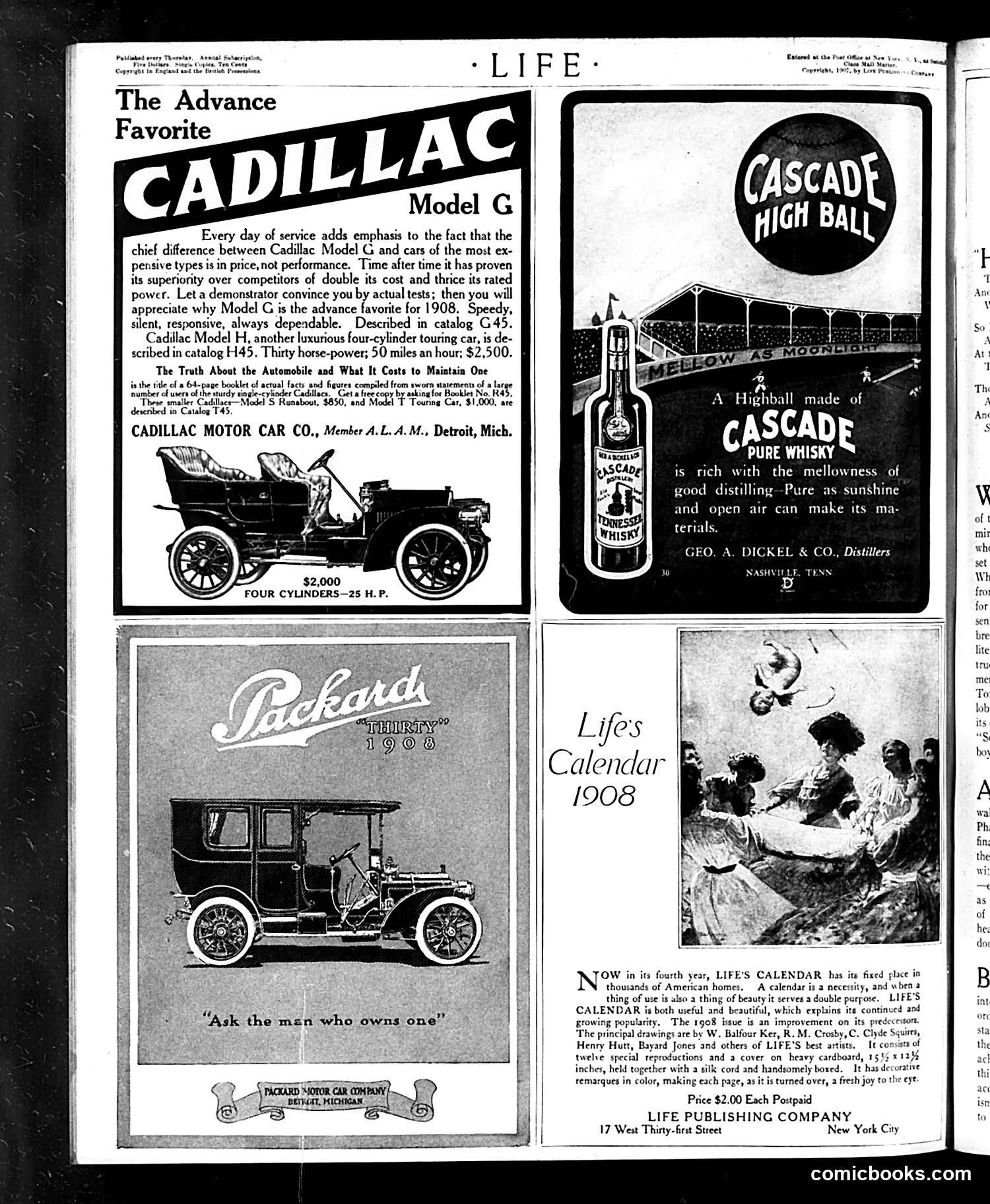 Life — December 19, 1907 — page 2: Life, 1907-12-19