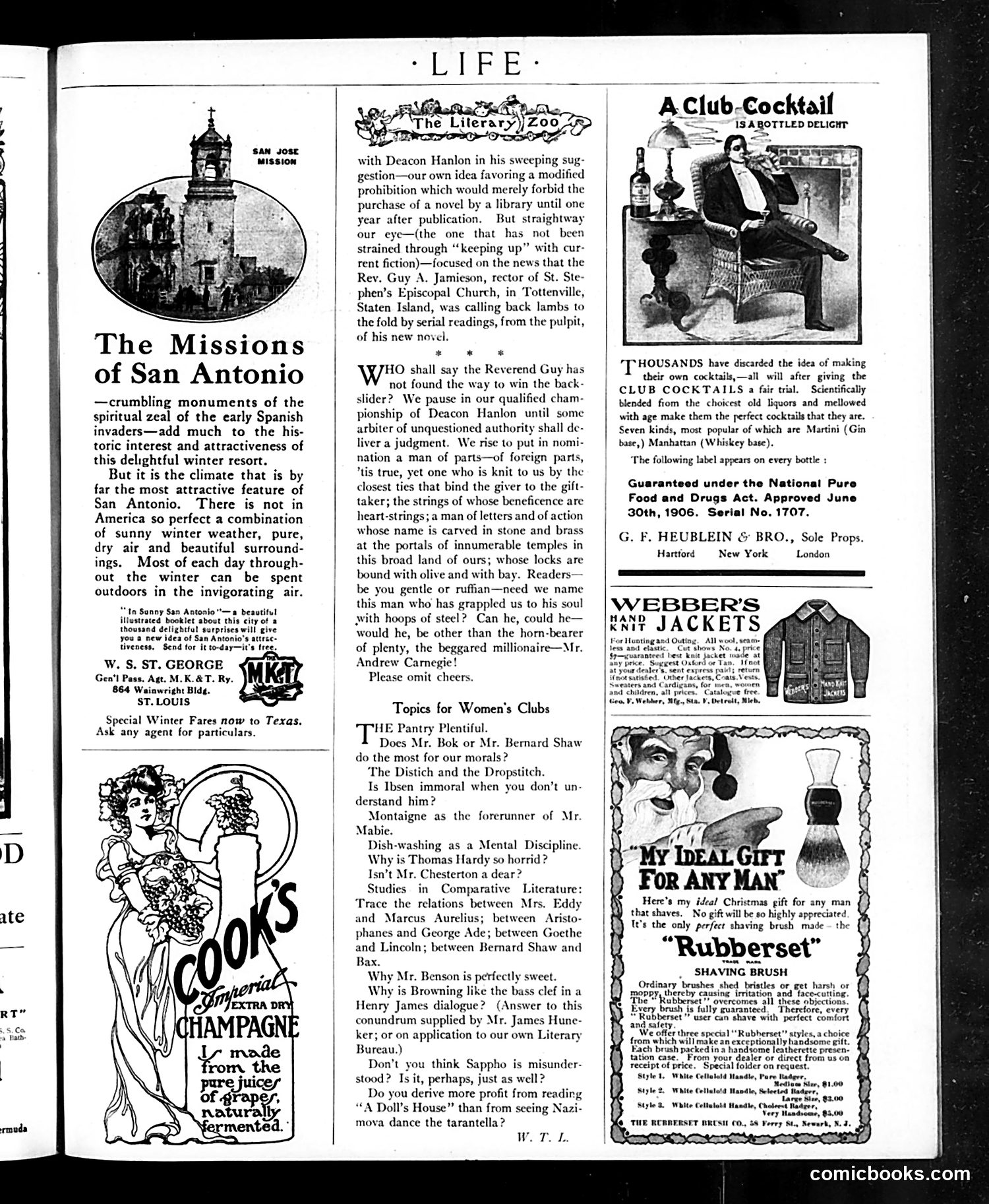 Life — December 19, 1907 — page 5: Life, 1907-12-19