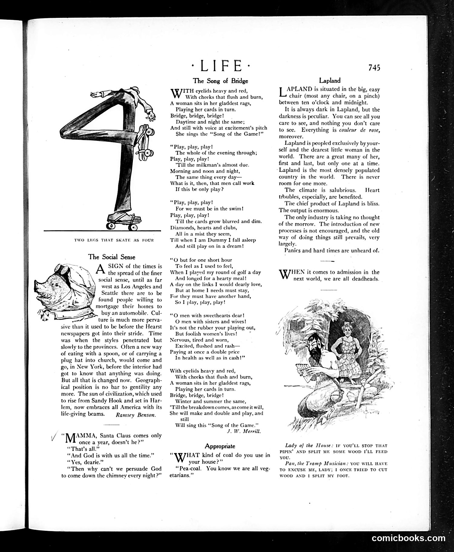 Life — December 19, 1907 — page 9: Life, 1907-12-19