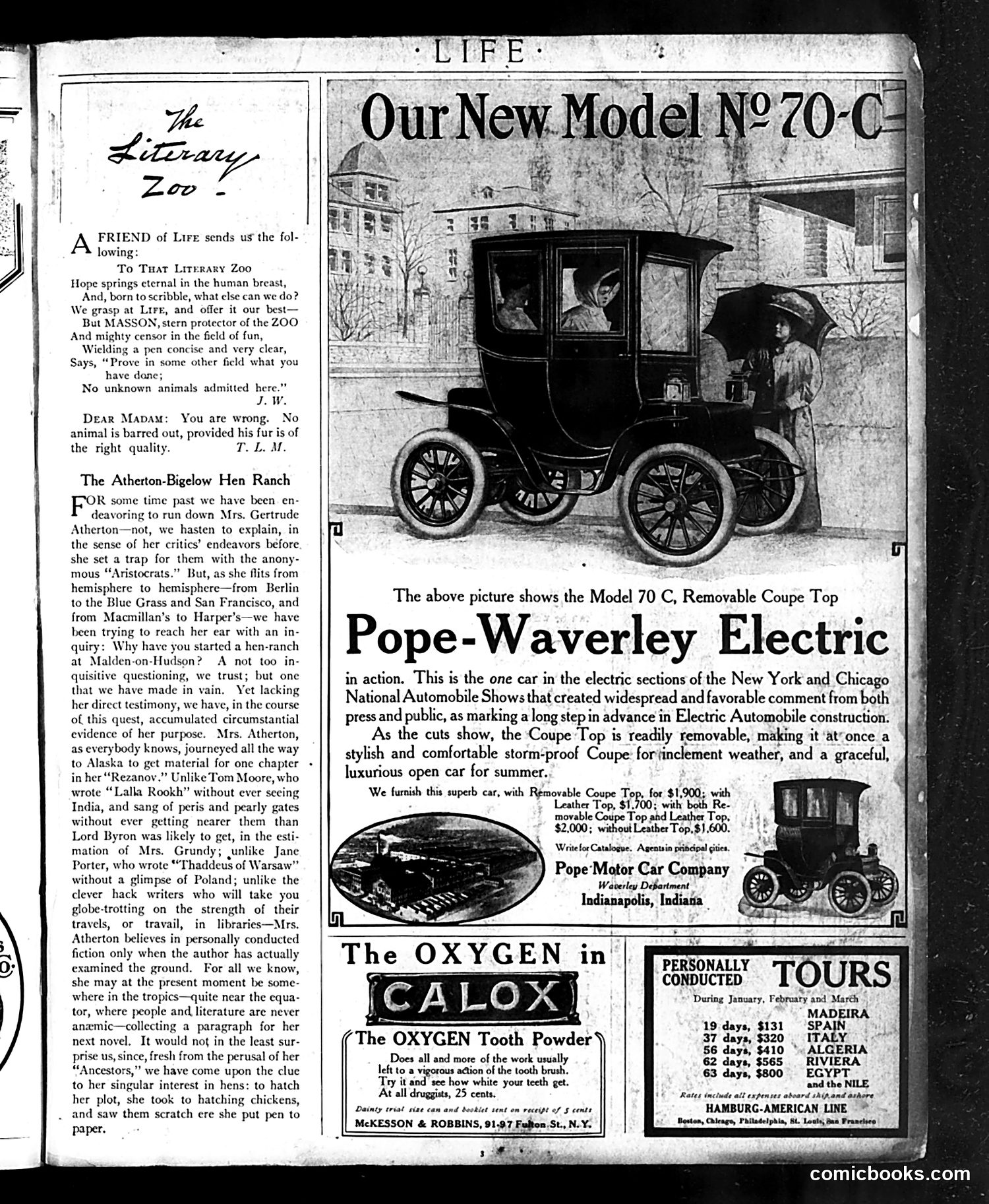 Life — January 2, 1908 — page 3: Life, 1908-01-02