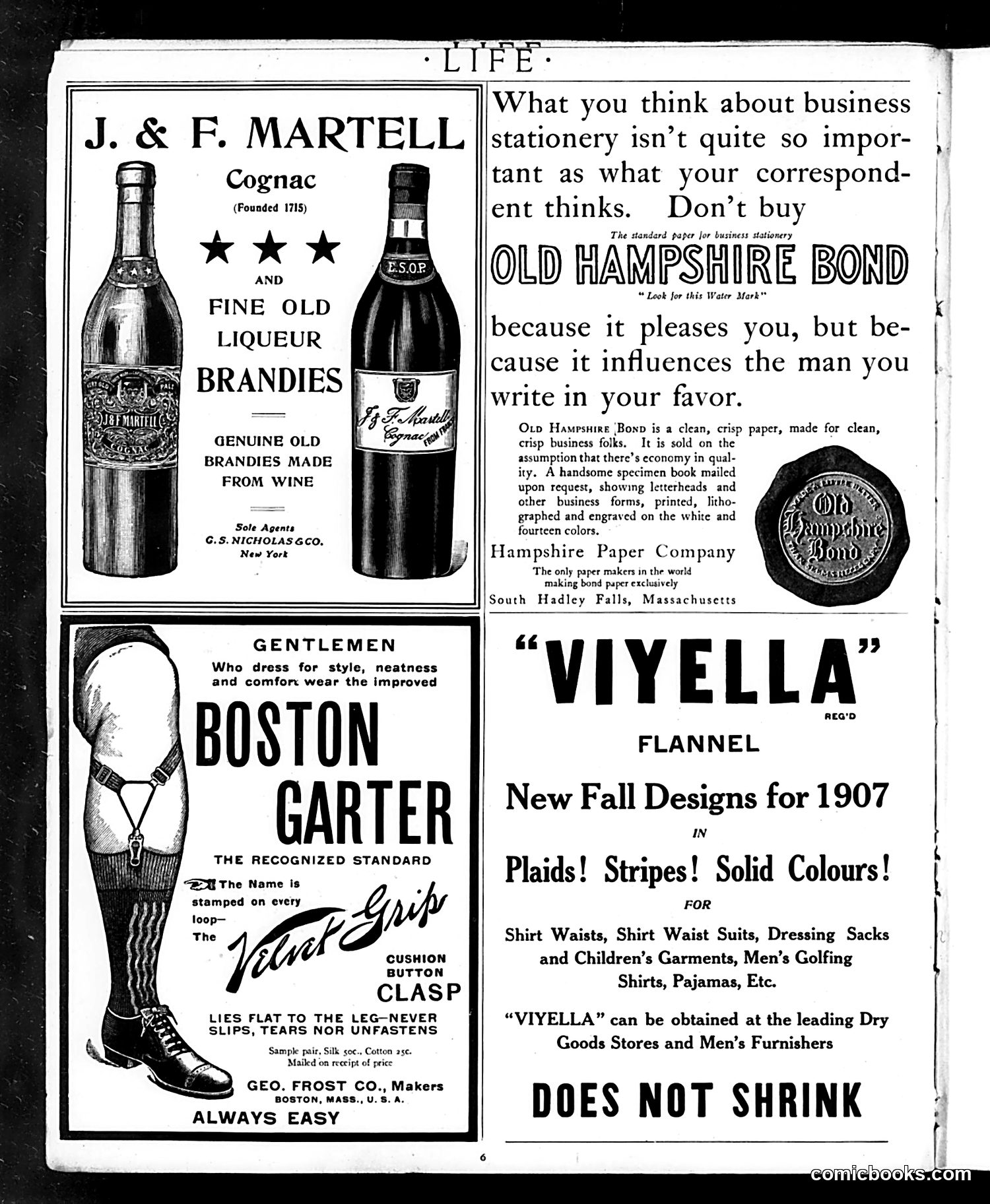 Life — January 2, 1908 — page 6: Life, 1908-01-02