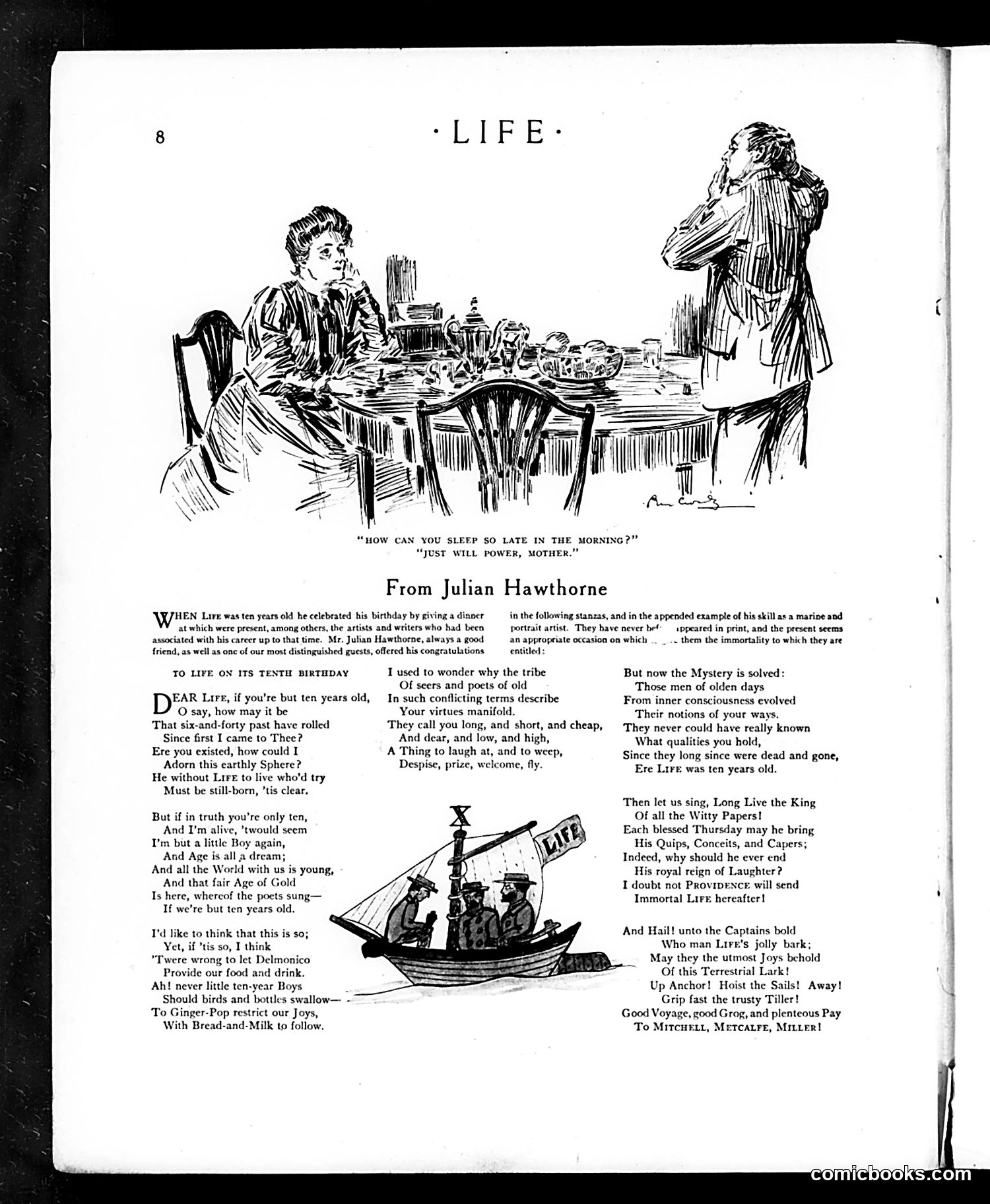 Life — January 2, 1908 — page 8: Life, 1908-01-02