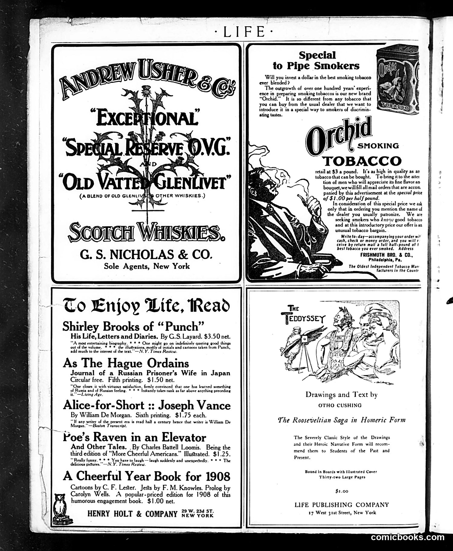 Life — January 9, 1908 — page 2: Life, 1908-01-09