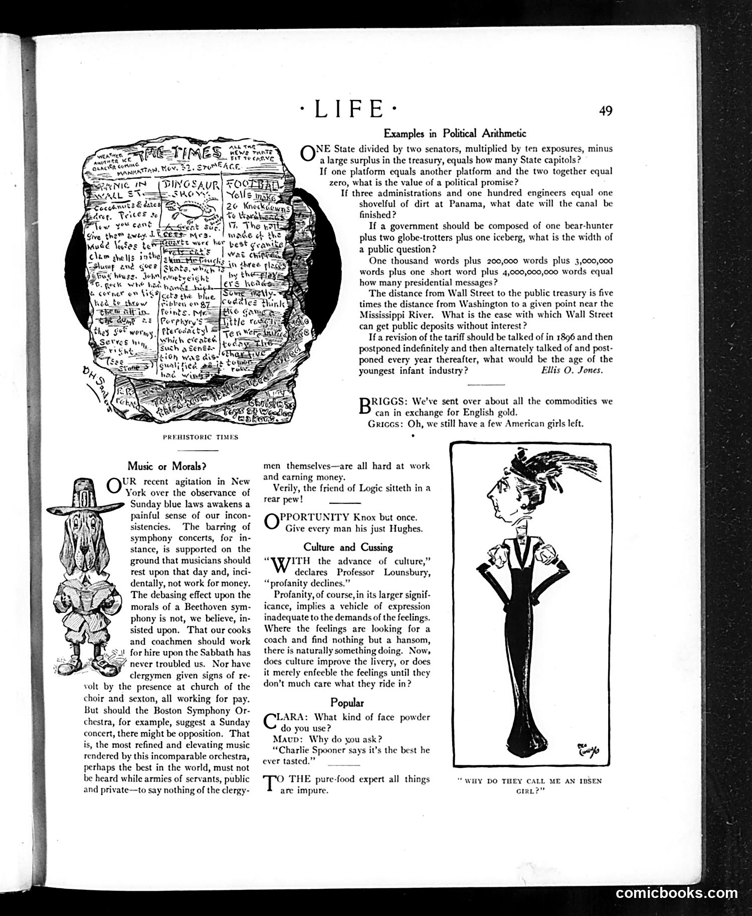 Life — January 9, 1908 — page 5: Life, 1908-01-09