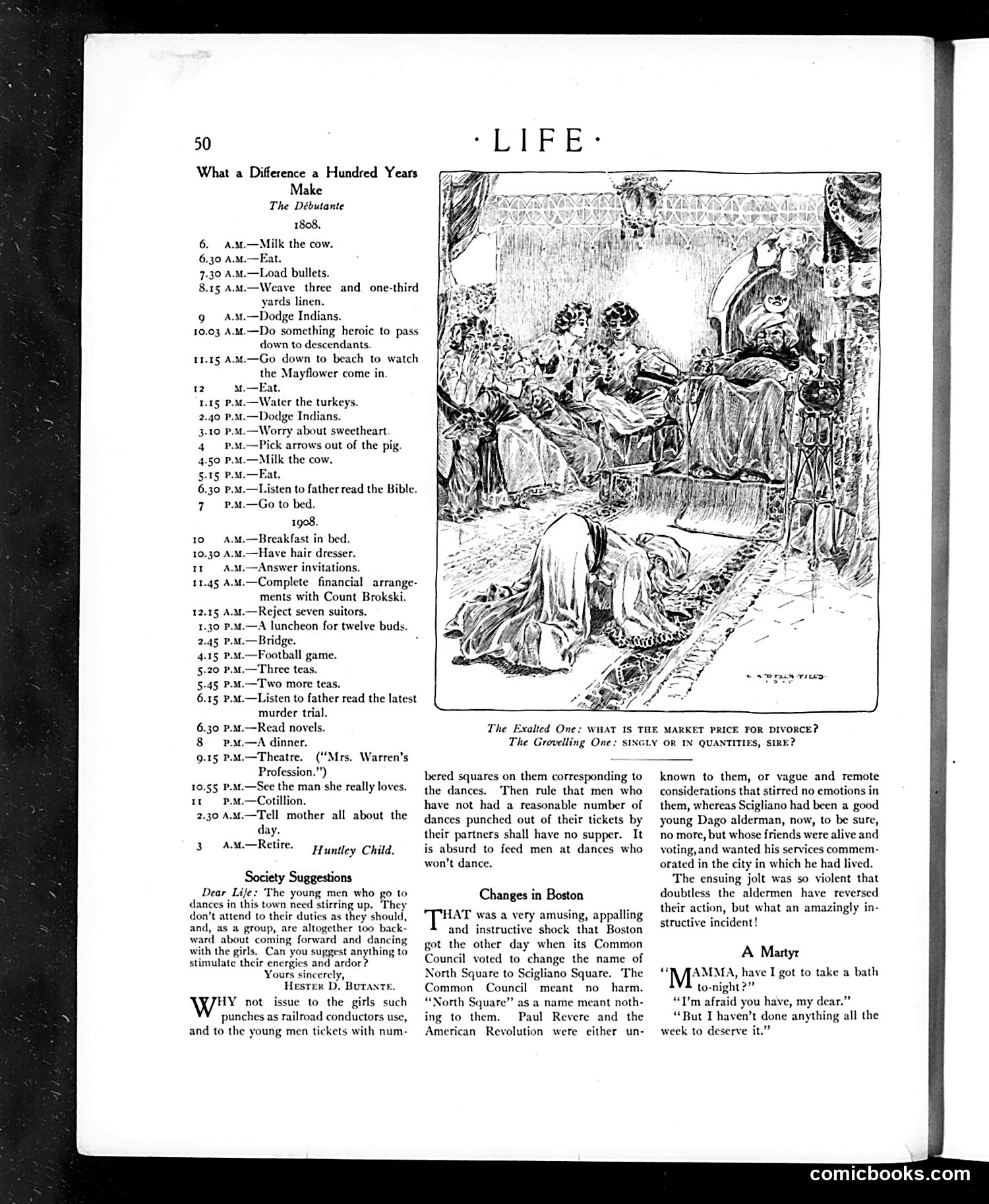 Life — January 9, 1908 — page 6: Life, 1908-01-09