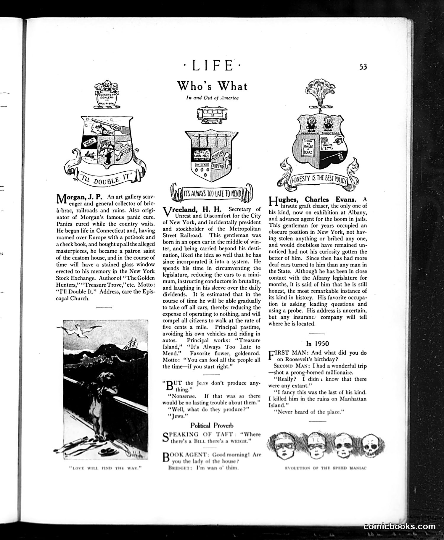 Life — January 9, 1908 — page 9: Life, 1908-01-09