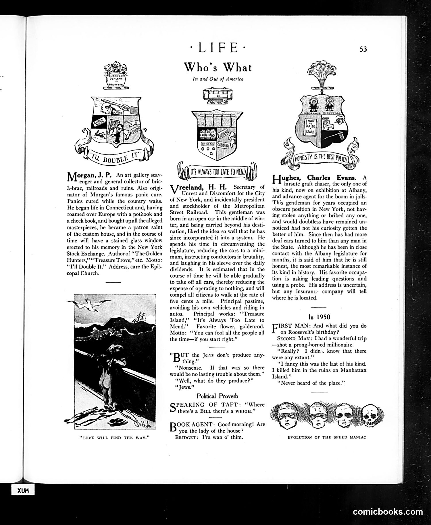 Life — January 9, 1908 — page 11: Life, 1908-01-09