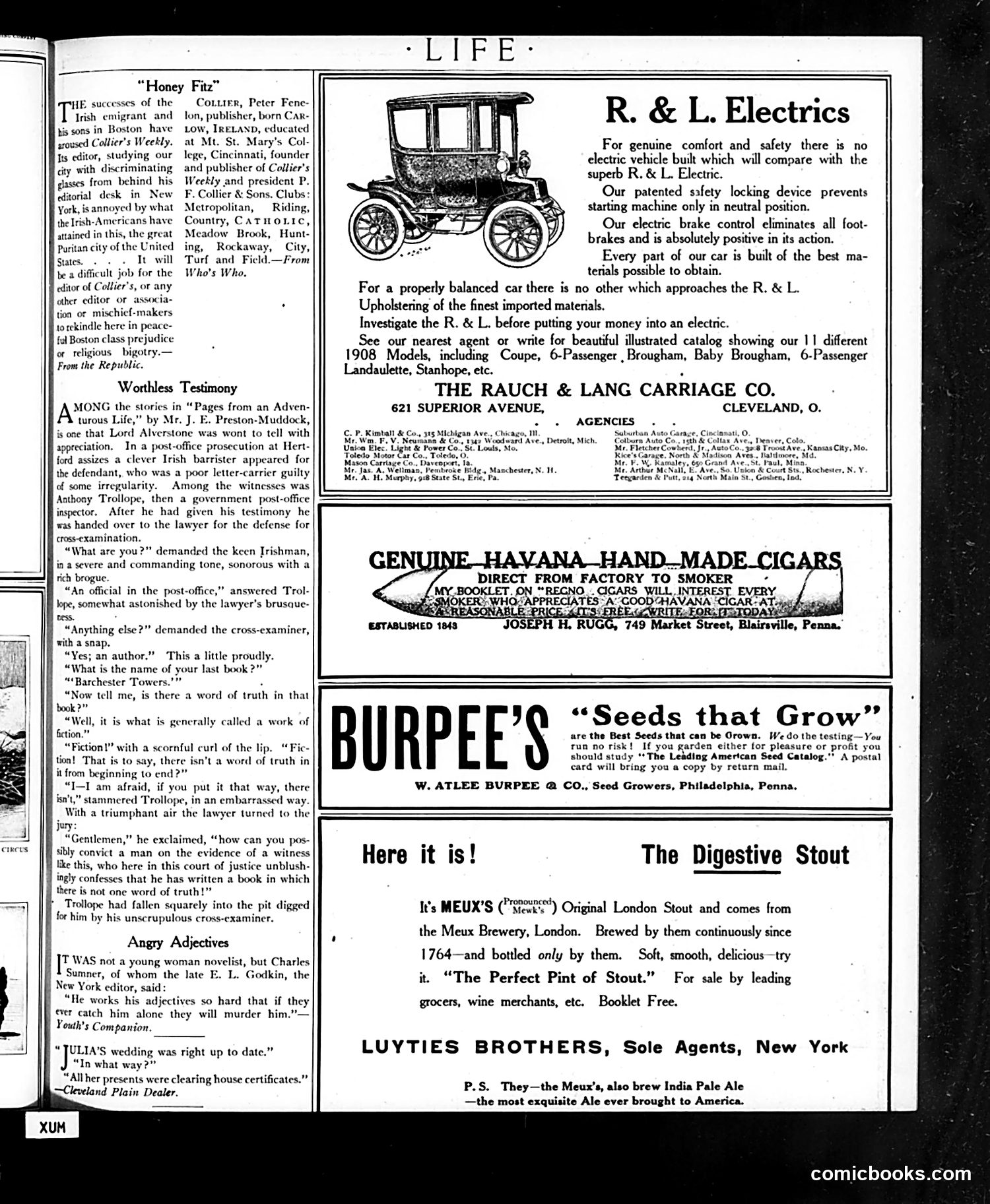 Life — January 16, 1908 — page 3: Life, 1908-01-16