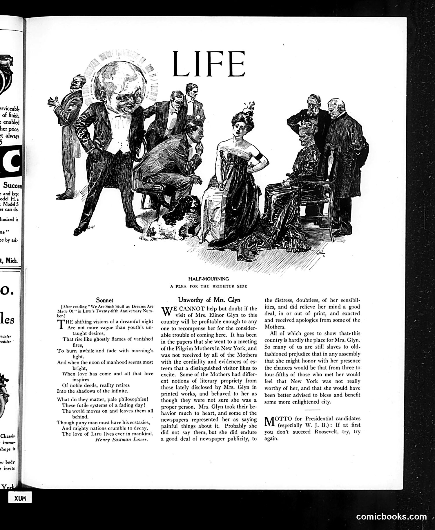 Life — January 16, 1908 — page 5: Life, 1908-01-16