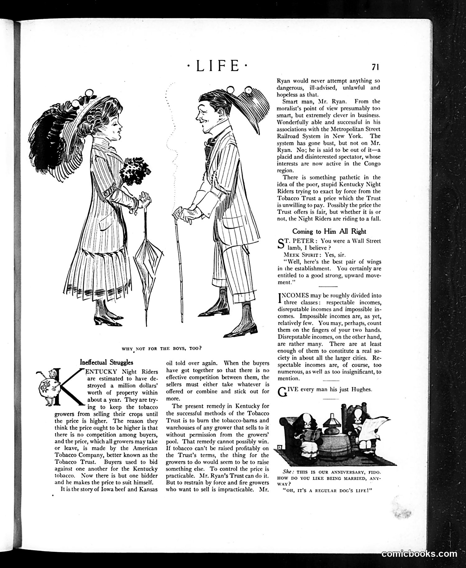 Life — January 16, 1908 — page 7: Life, 1908-01-16