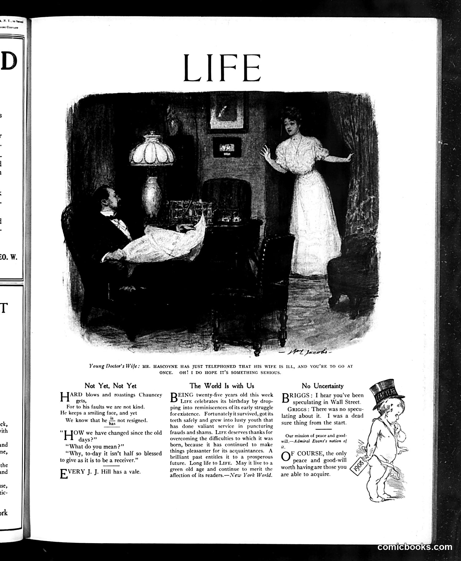Life — January 23, 1908 — page 3: Life, 1908-01-23