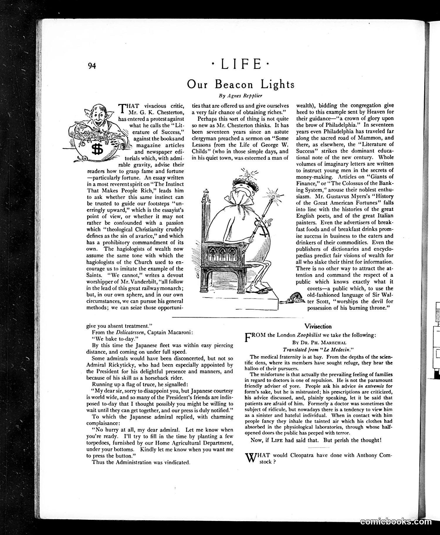 Life — January 23, 1908 — page 6: Life, 1908-01-23