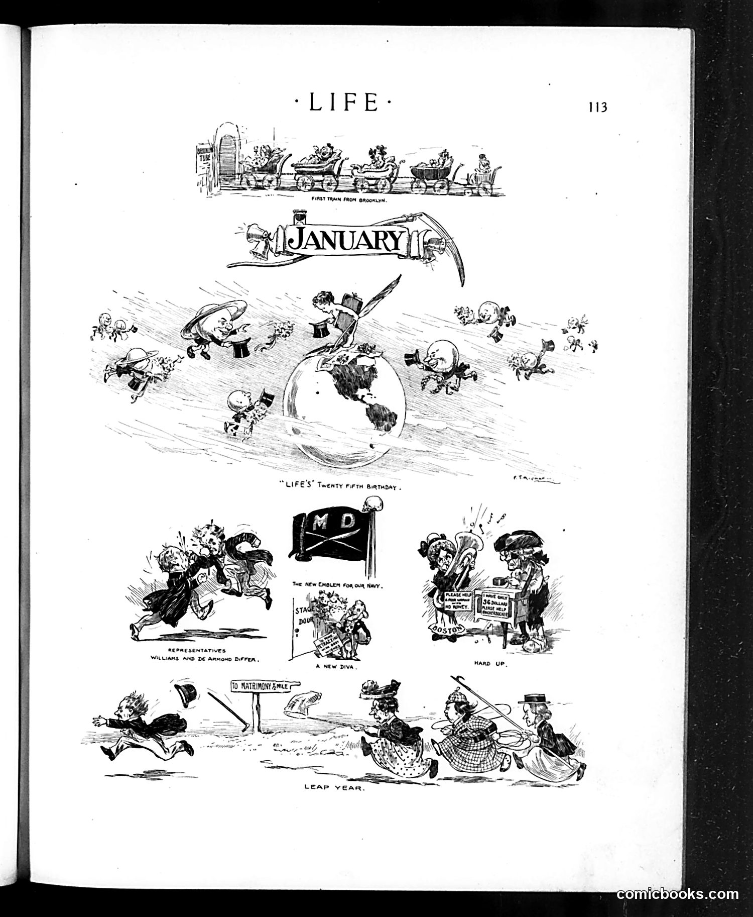 Life — January 30, 1908 — page 5: Life, 1908-01-30
